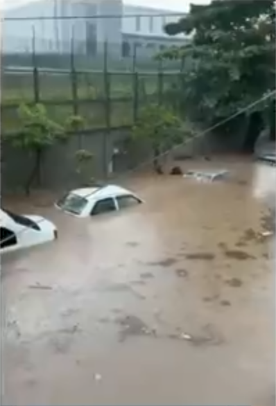 Idosa morre durante temporal em São João de Meriti, na Baixada Fluminense