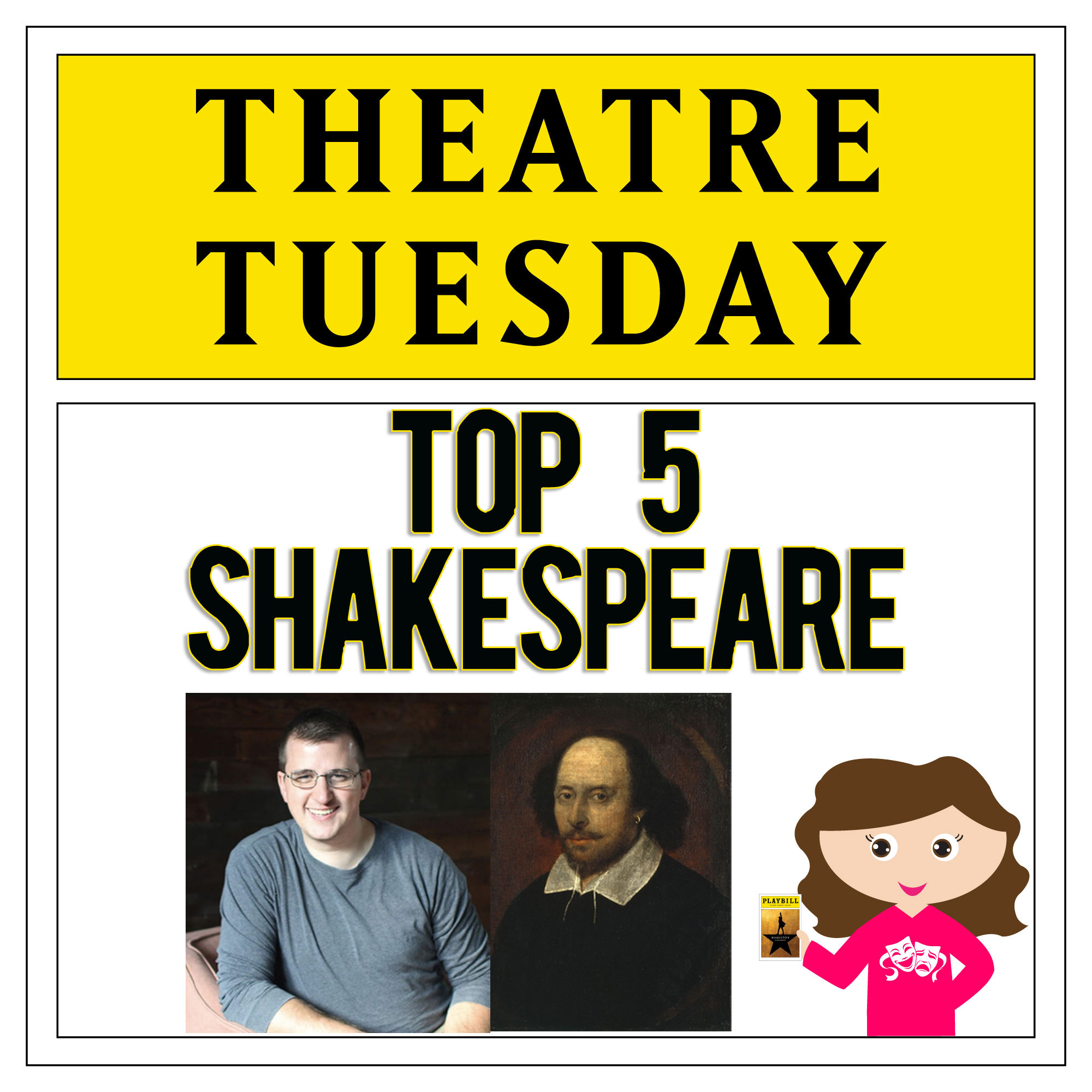 Our Top 5 Shakespeare Plays and Teaching Theatre to Youth (Theatre Tuesday 25) episode artwork
