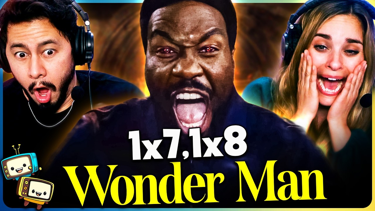 WONDER MAN 1x7 & 1x8 Reaction! | First Time Watch! | Yahya Abdul-Mateen II | Ben Kingsley episode artwork