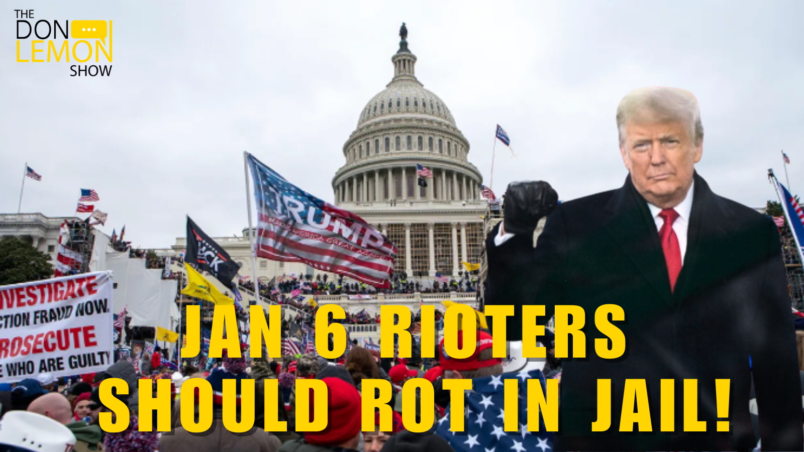 HOT TOPICS | Jan 6 Rioters Should ROT in Jail - January 6th, 2025