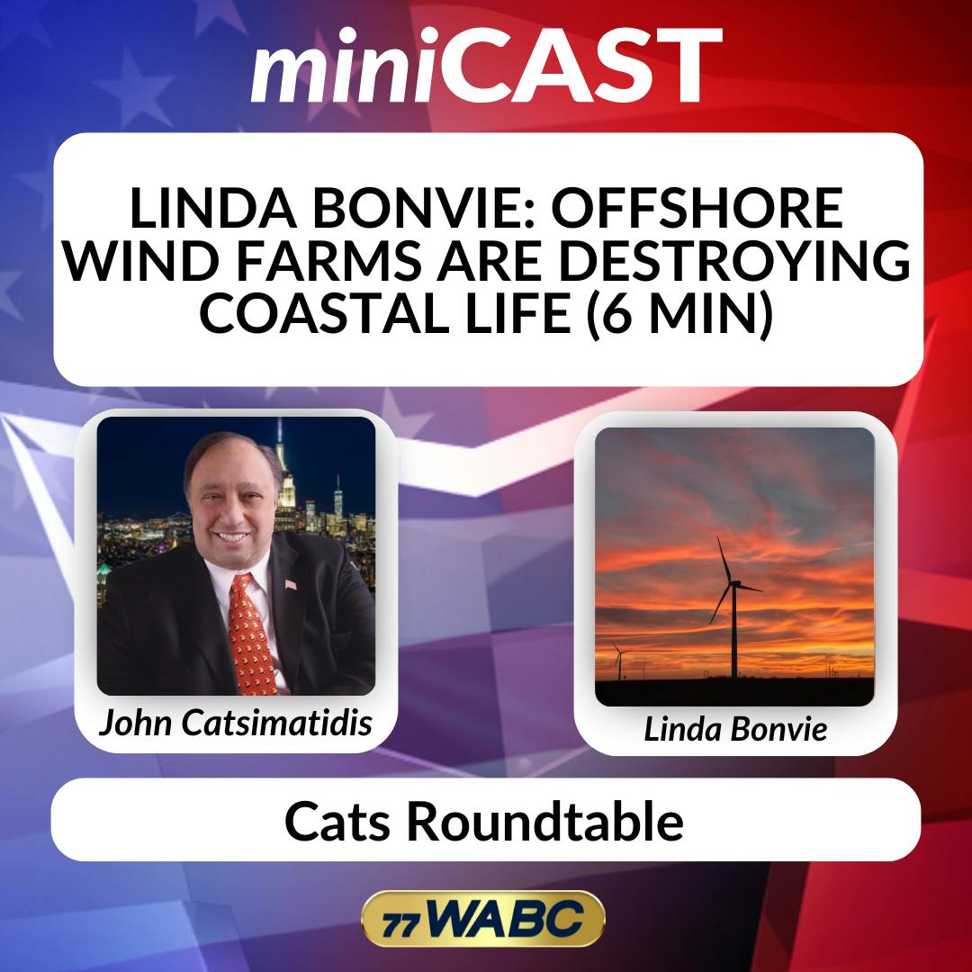 Linda Bonvie: Offshore Wind Farms Are Destroying Coastal Life (6 min) Linda Bonvie: Offshore Wind Farms Are Destroying Coastal Life (6 min)