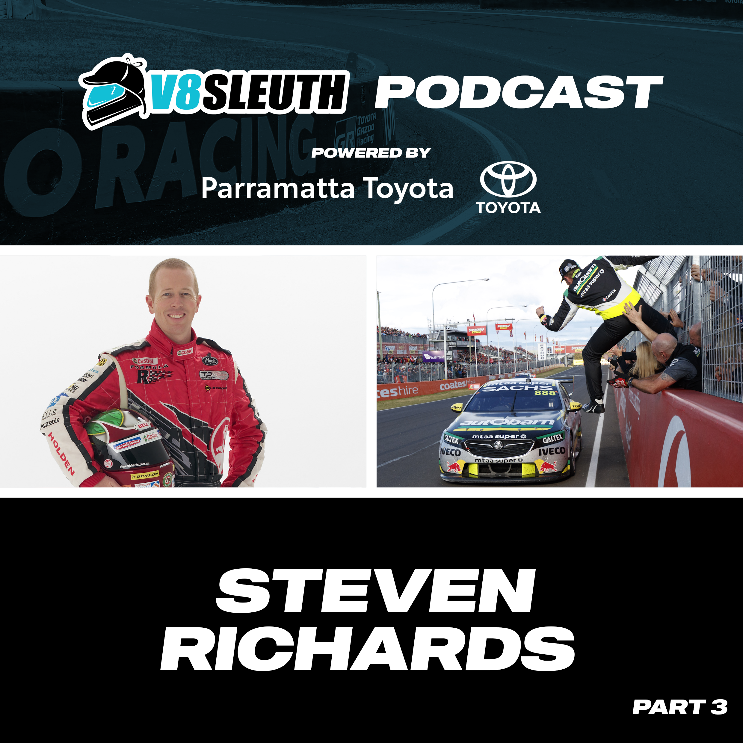 V8SP: Steven Richards | Part 3 – The V8 Supercar years episode artwork