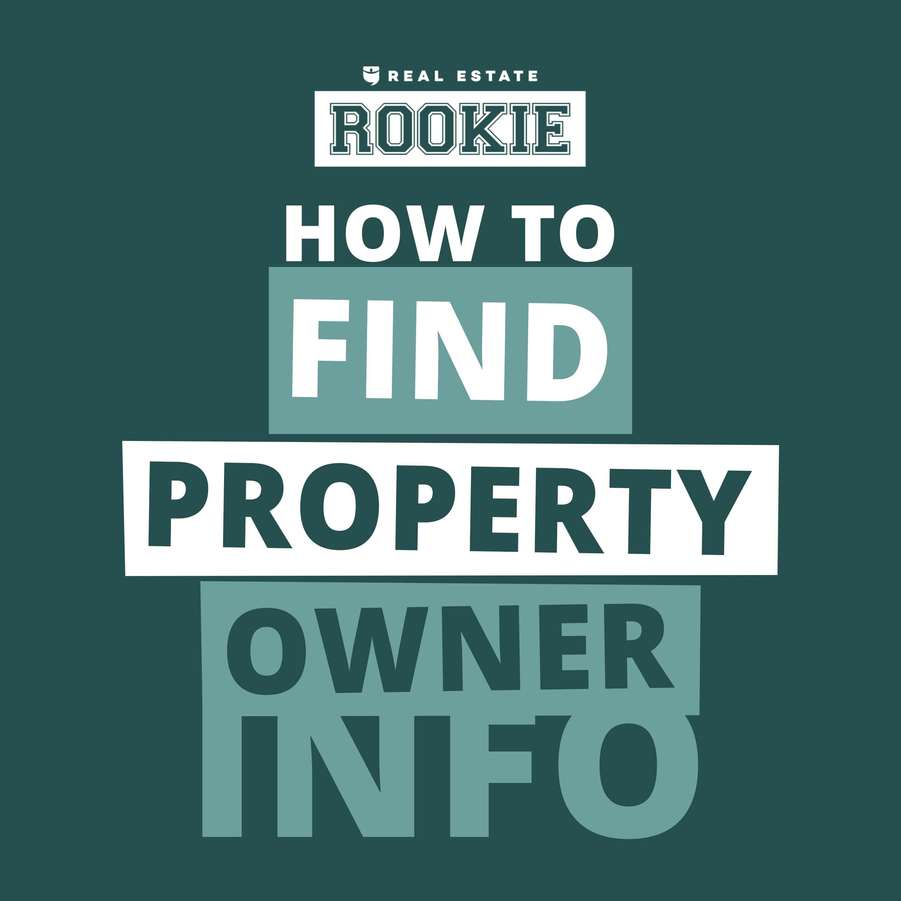 258: Rookie Reply: How to Find Out Who Owns a Property and Direct Mail 101