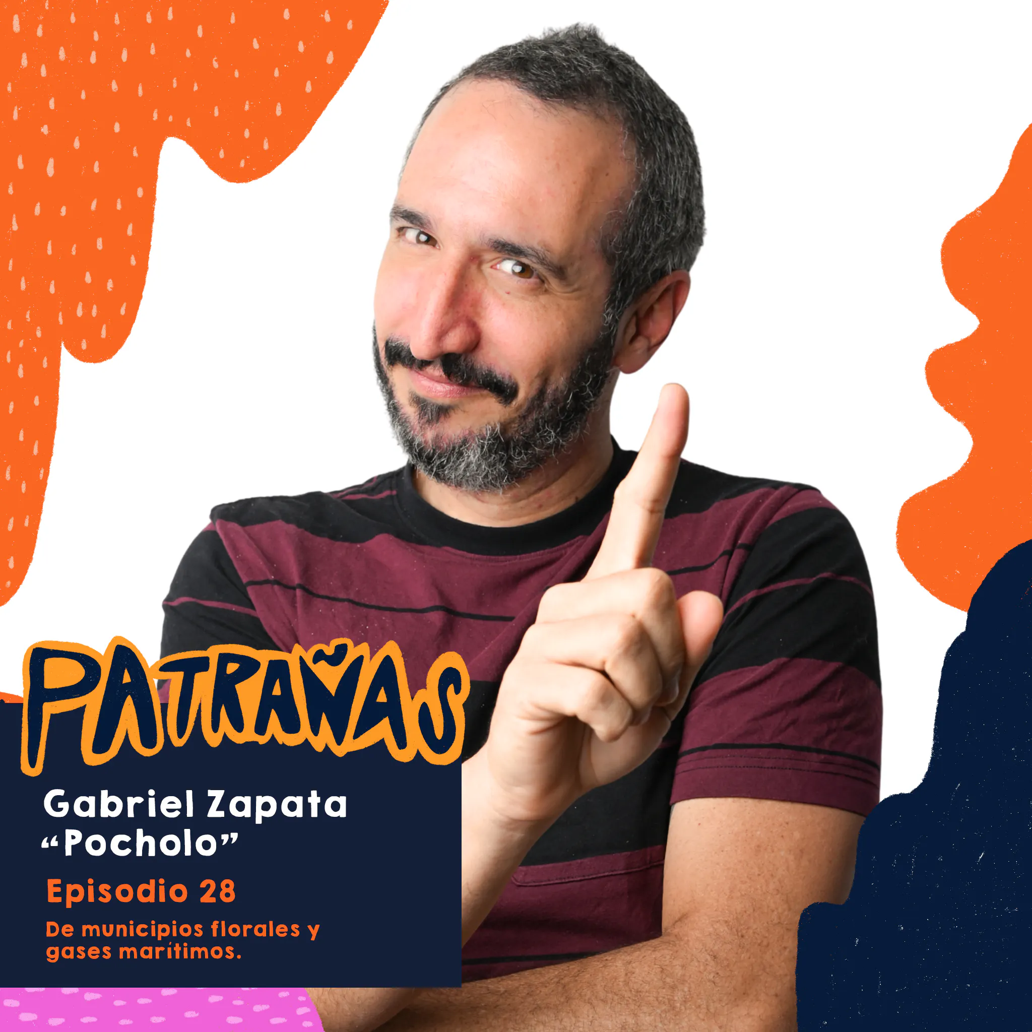 Ep. 28 De municipios florales y gases marítimos, Ft. Gabriel Zapata Pocholo episode artwork