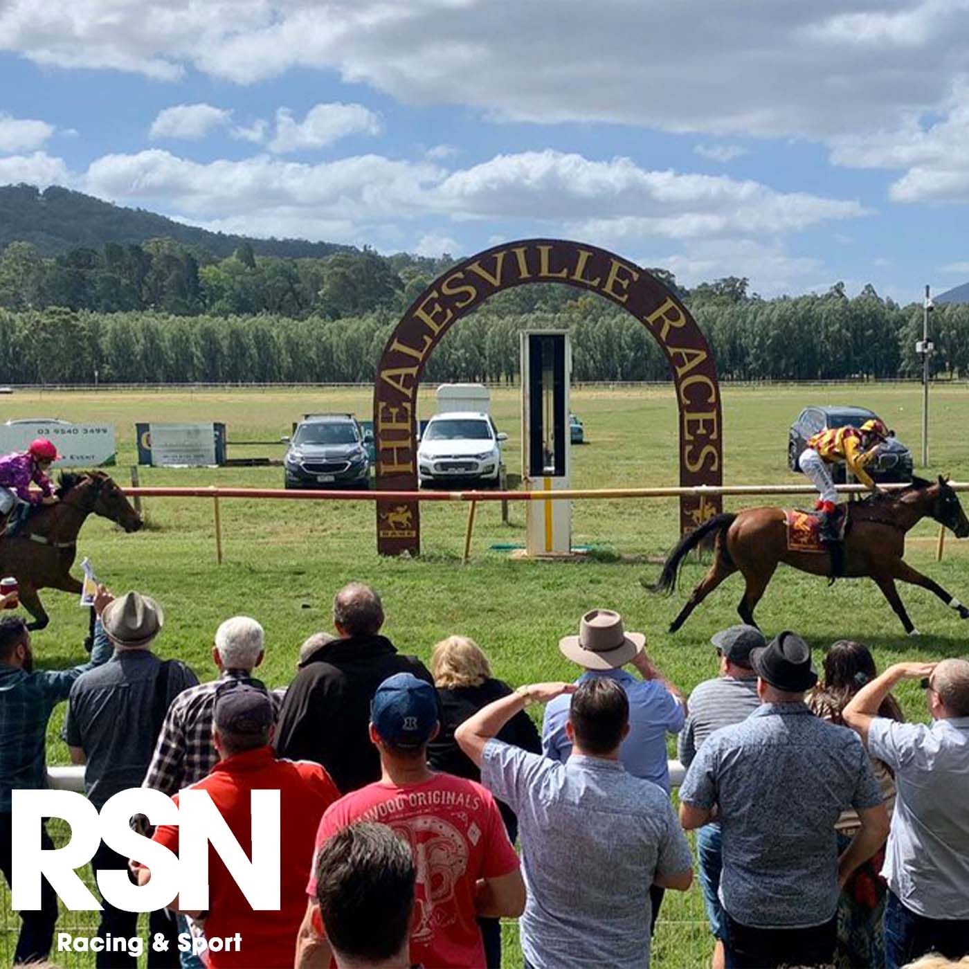 Healesville's John O'Neill chats to Andrew Kuuse re next Saturdays @picnicracing meeting episode artwork