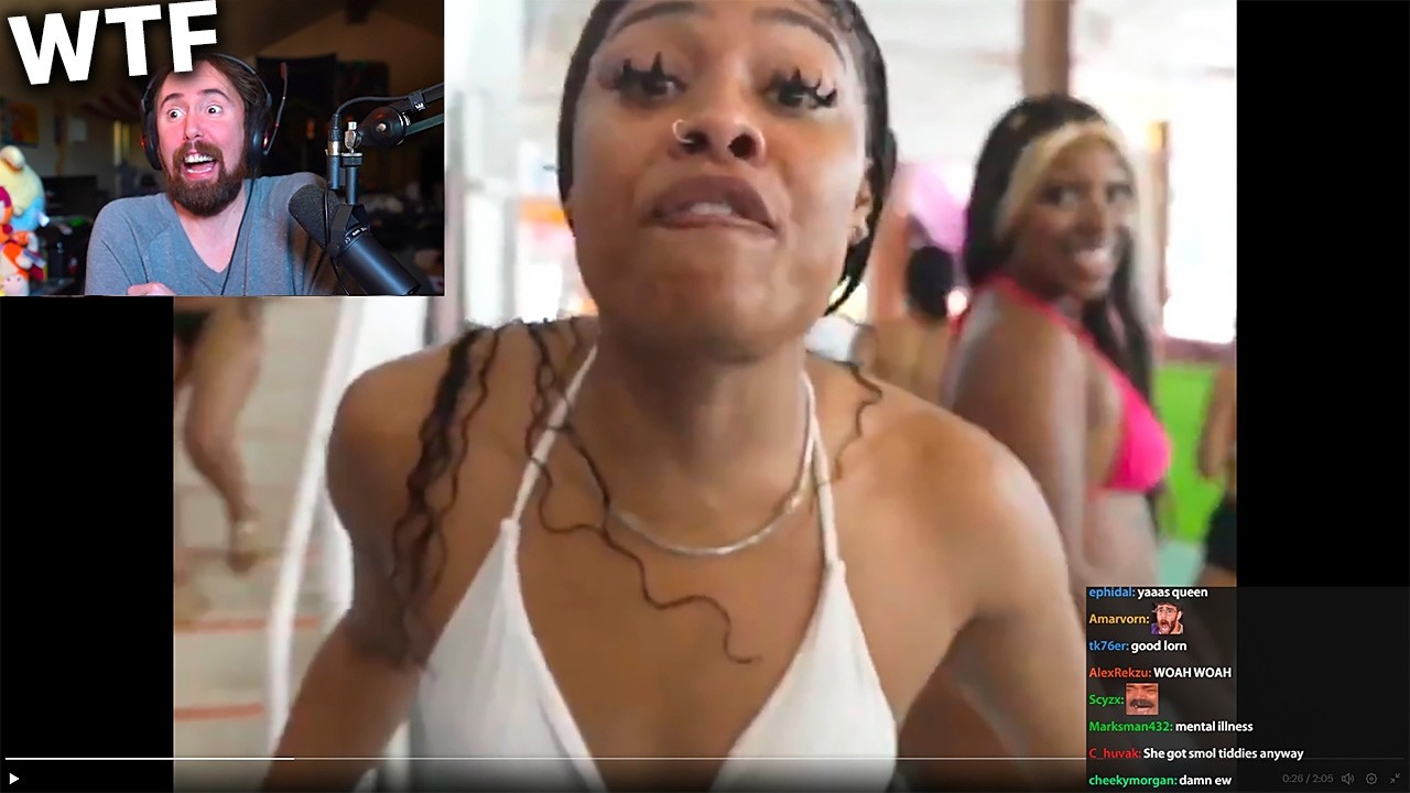 She's f**king crazy.. | Asmongold