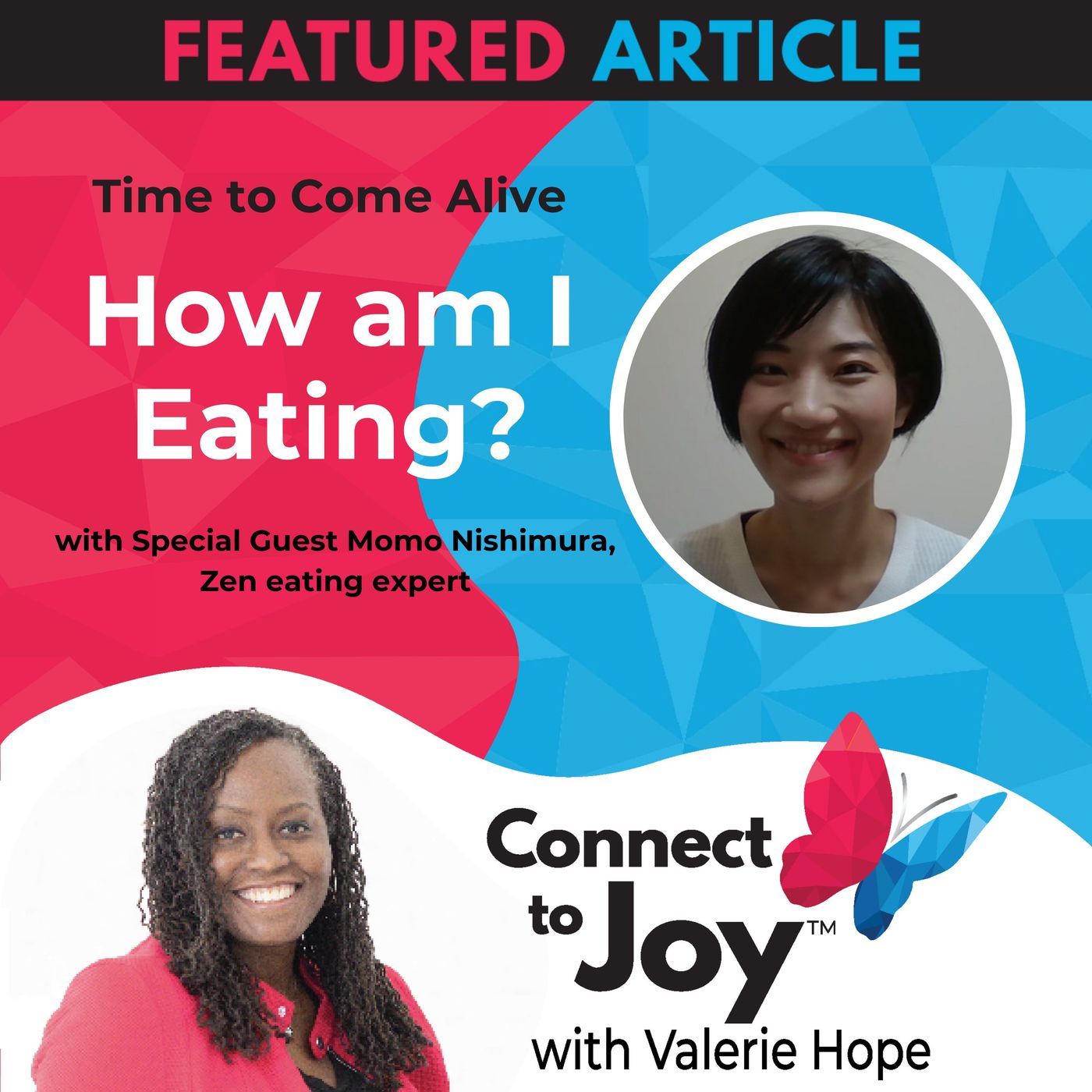 Ep. 96 - Time to Come Alive: “How Am I Eating?” With Momo Nishimura, Zen Eating Expert episode artwork