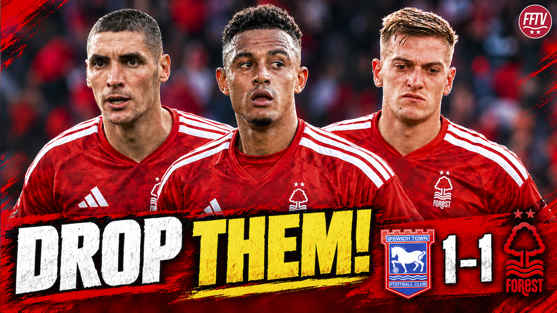 These Players Have to be DROPPED! Ipswich Town 1-1 Nottingham Match Reaction!