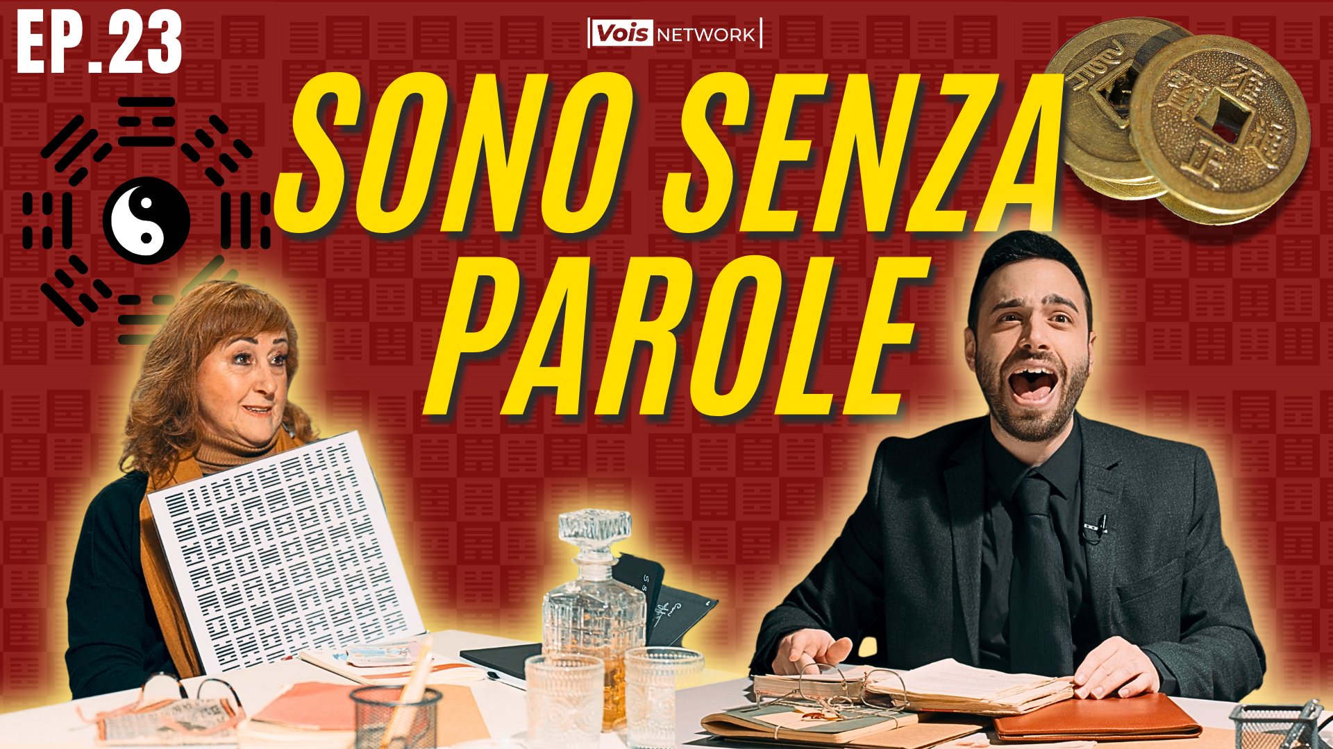 EP. 23: SIAMO SCIOCCATI! Maestra I Ching mi legge le monete | Cronache dell'ignoto podcast episode artwork
