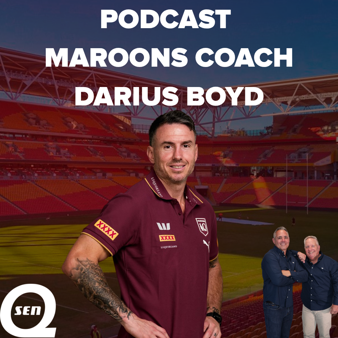 Newly Appointed Queensland Maroons Coach Darius Boyd talks getting the top job episode artwork