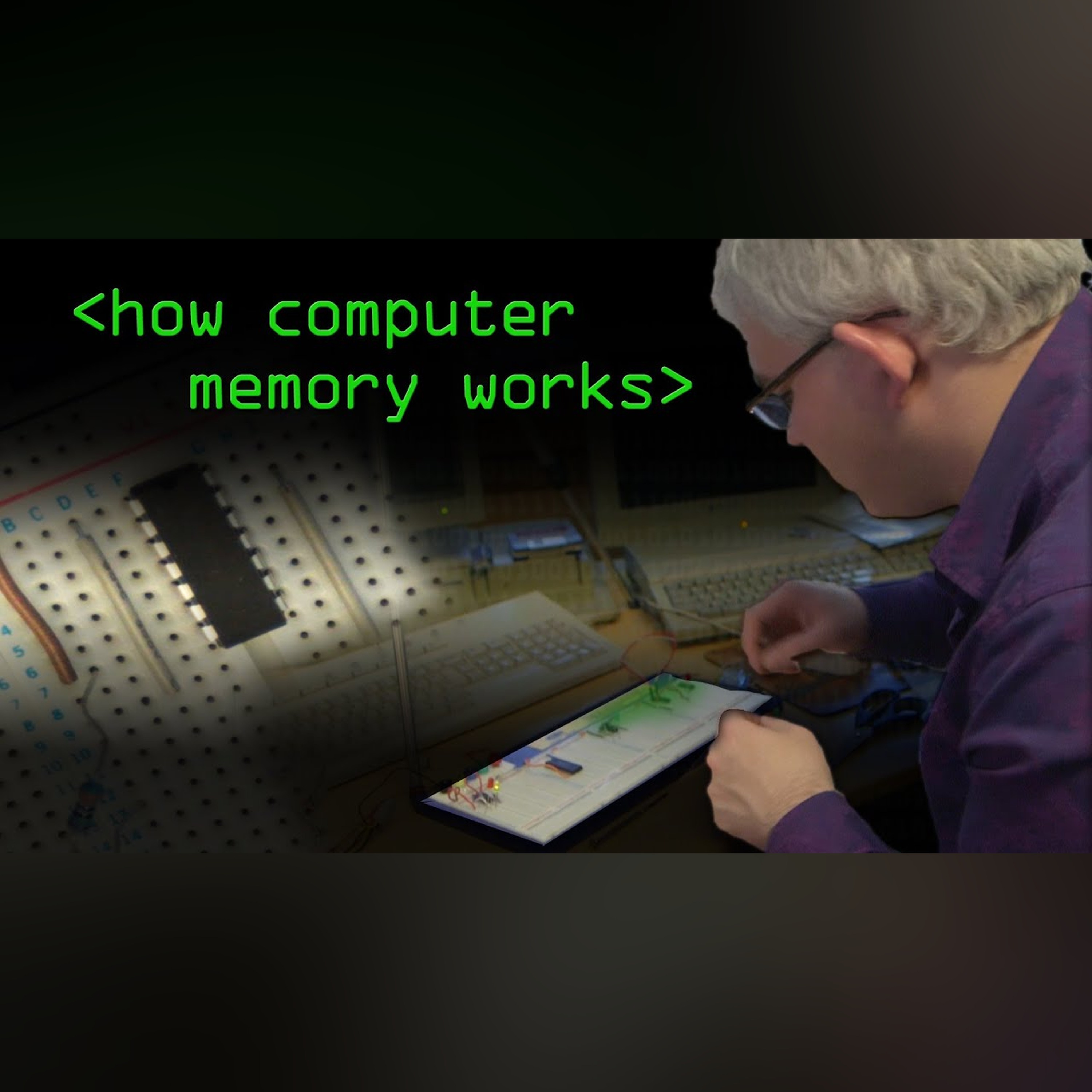 How Computer Memory Works - Computerphile episode artwork