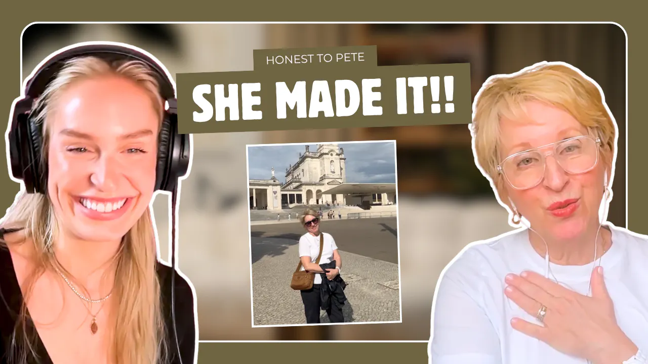 Mom Called In From Her Pilgrimage in Portugal and She’s Thriving episode artwork