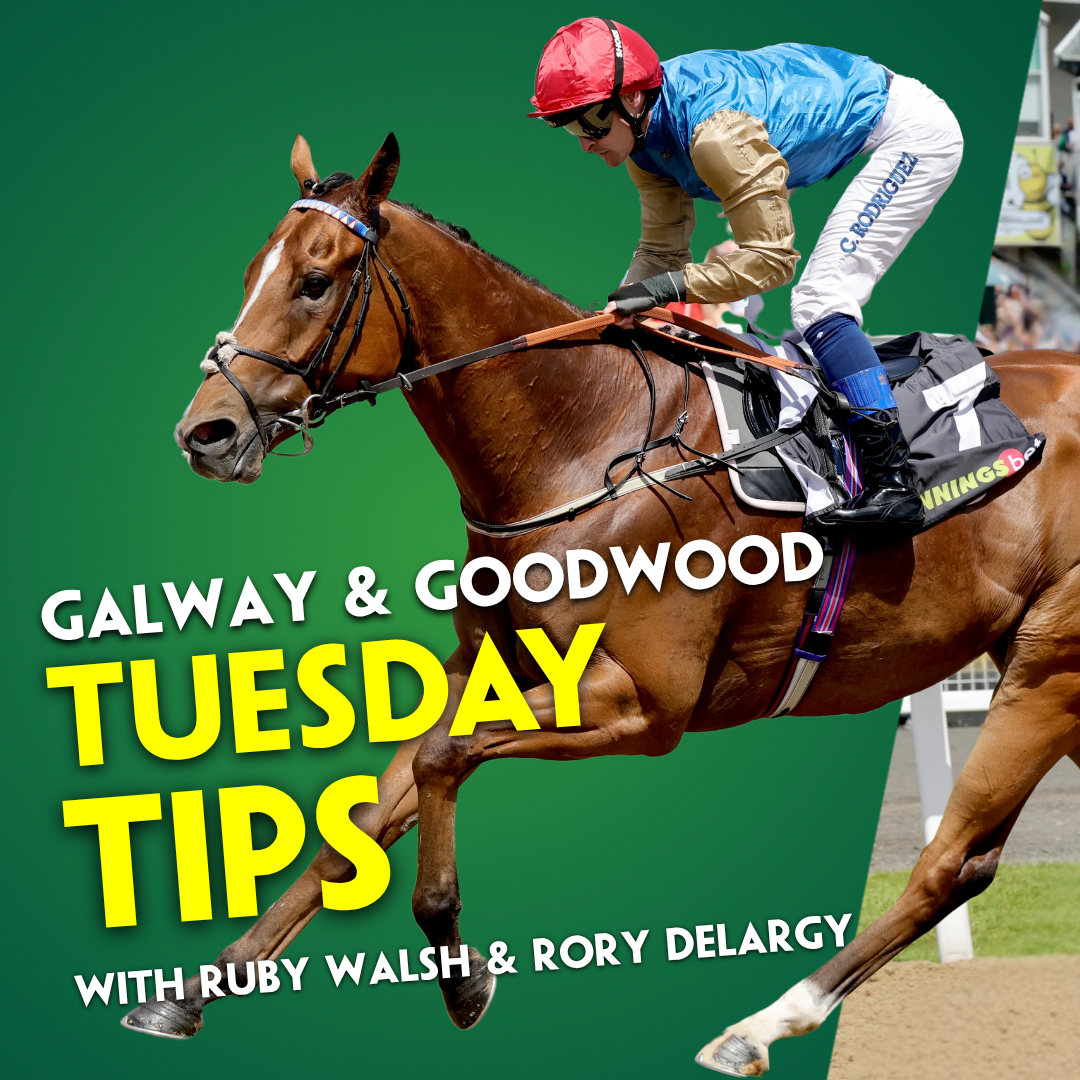TUESDAY TIPPING | Ruby Walsh | Rory Delargy | Goodwood Cup | Galway Mile | Scandinavia v Trawlerman
