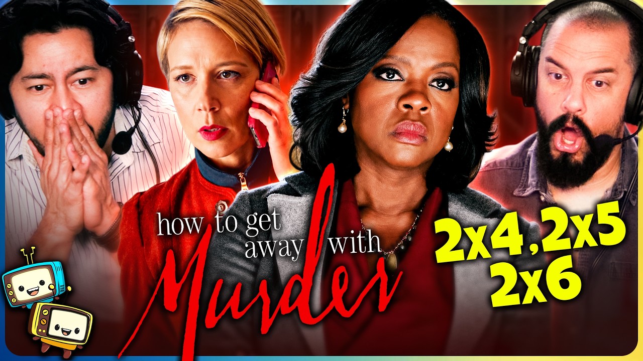 HOW TO GET AWAY WITH MURDER 2x4, 2x5 & 2x6 Reaction! | Viola Davis | Shonda Rhimes episode artwork