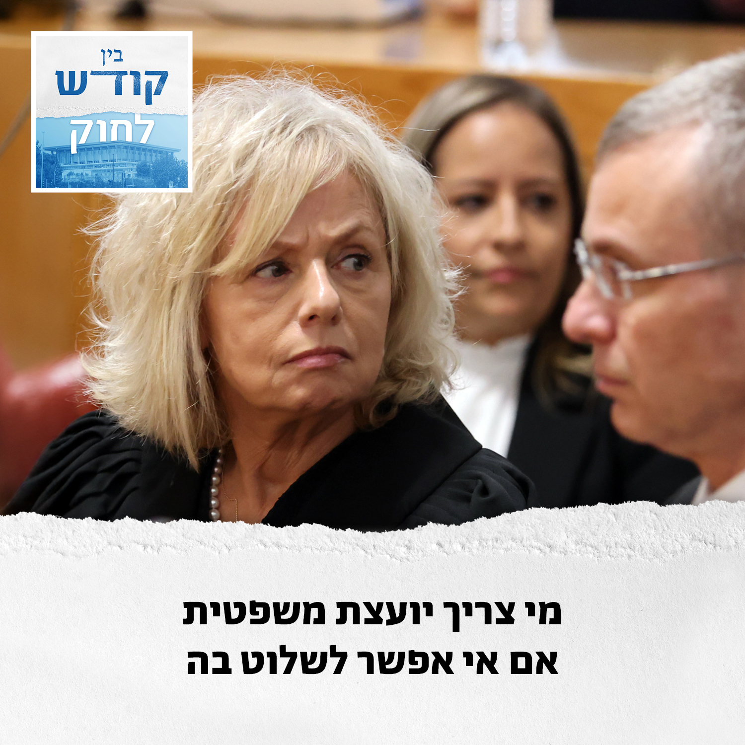 מי צריך יועמ"שית אם אי-אפשר לשלוט בה?