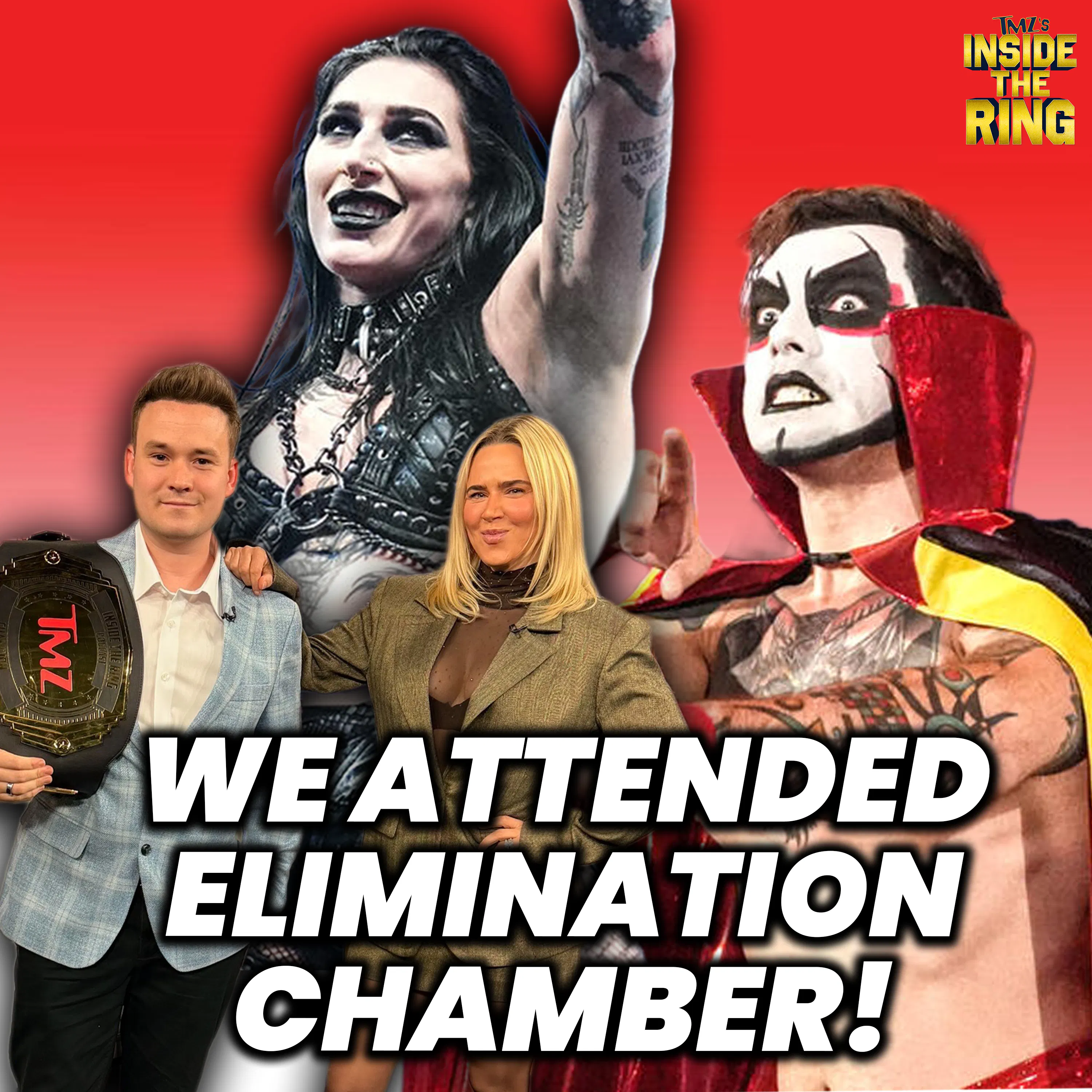WWE Legend CJ Perry On Danhausen, Elimination Chamber & Rusev! episode artwork