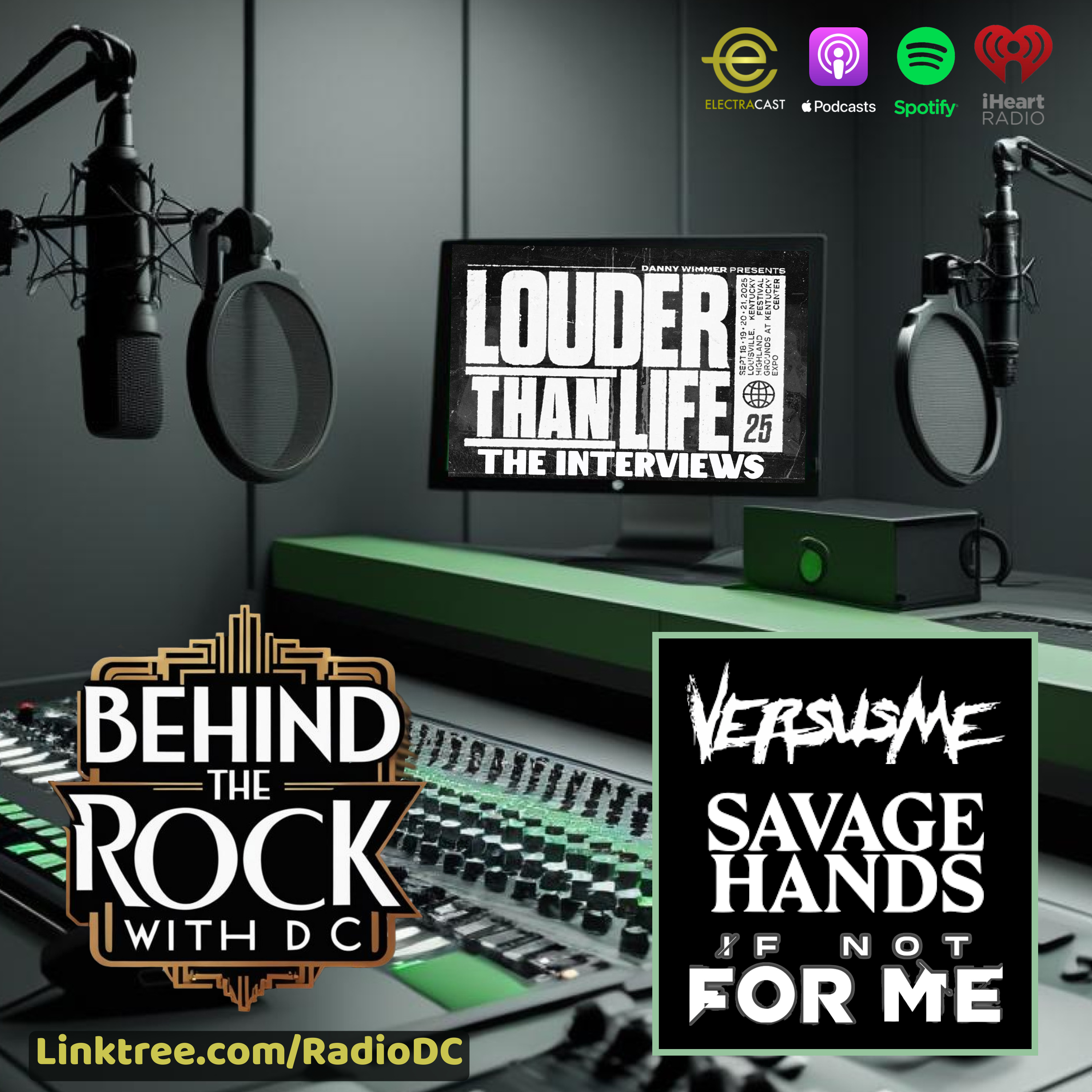 521: Louder Than Life Interviews: Versus Me, Savage Hands and If Not For Me episode artwork