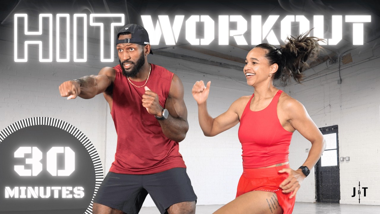 30 Minute Full Body HIIT / Cardio / Plyometric Workout [All Standing] episode artwork
