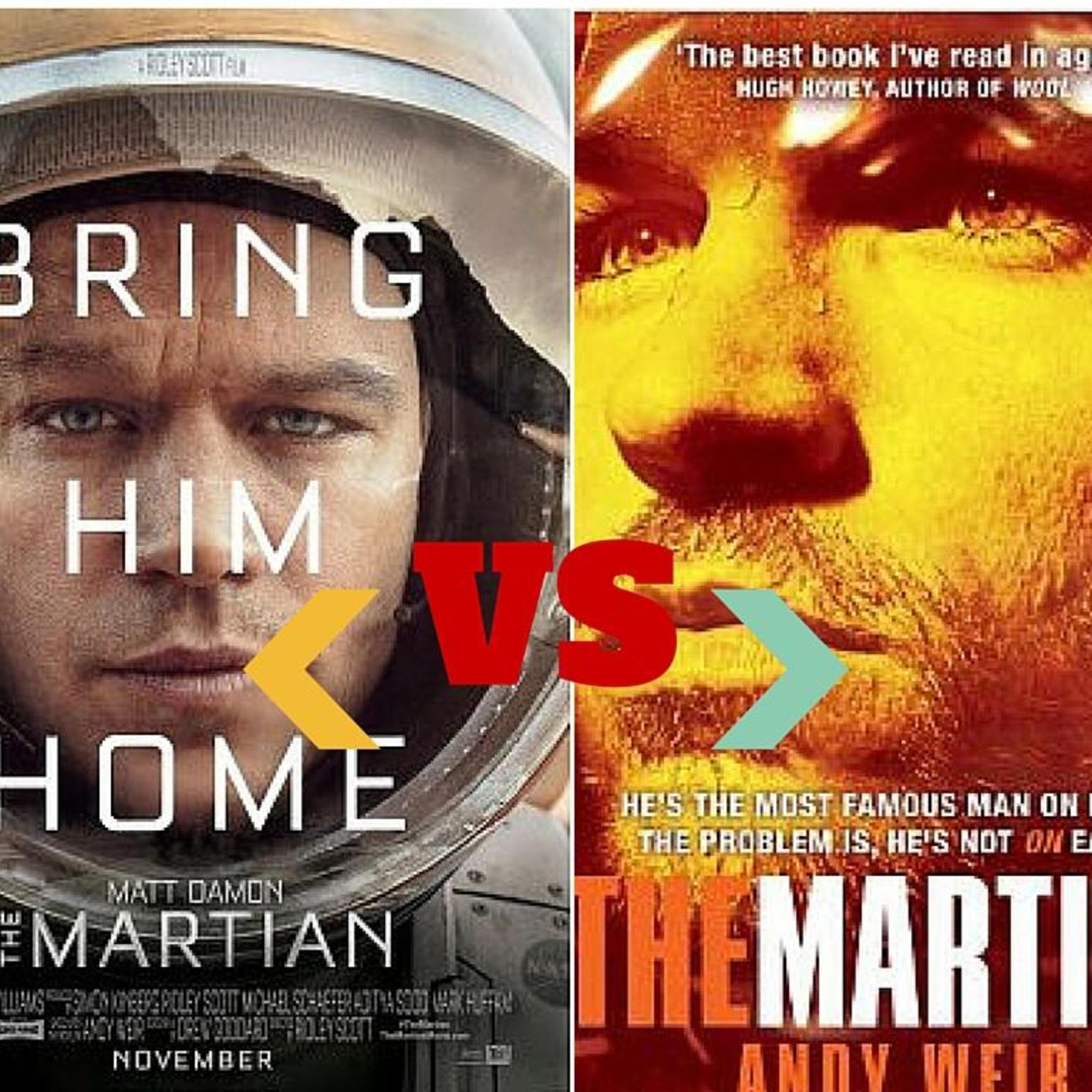 The Martian Book Vs Movie Upodcast - Upodcasting- Under Promise Over Deliver episode artwork