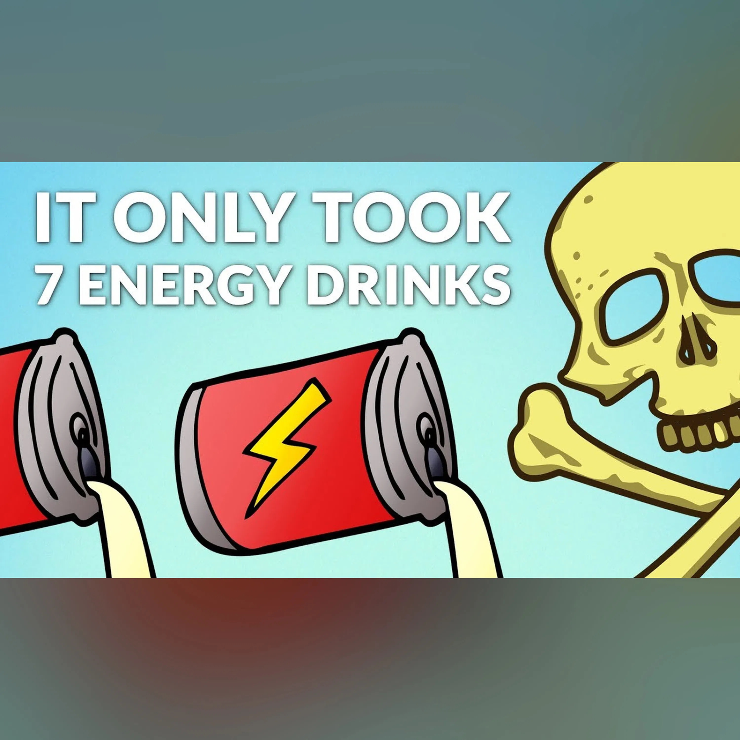 A Man Drank 1 Can of Energy Drink Per Hour, Here's What Happened 7 Hours Later