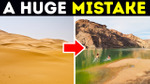 Mysterious Desert Lake Looks Harmless, but Stay Far Away