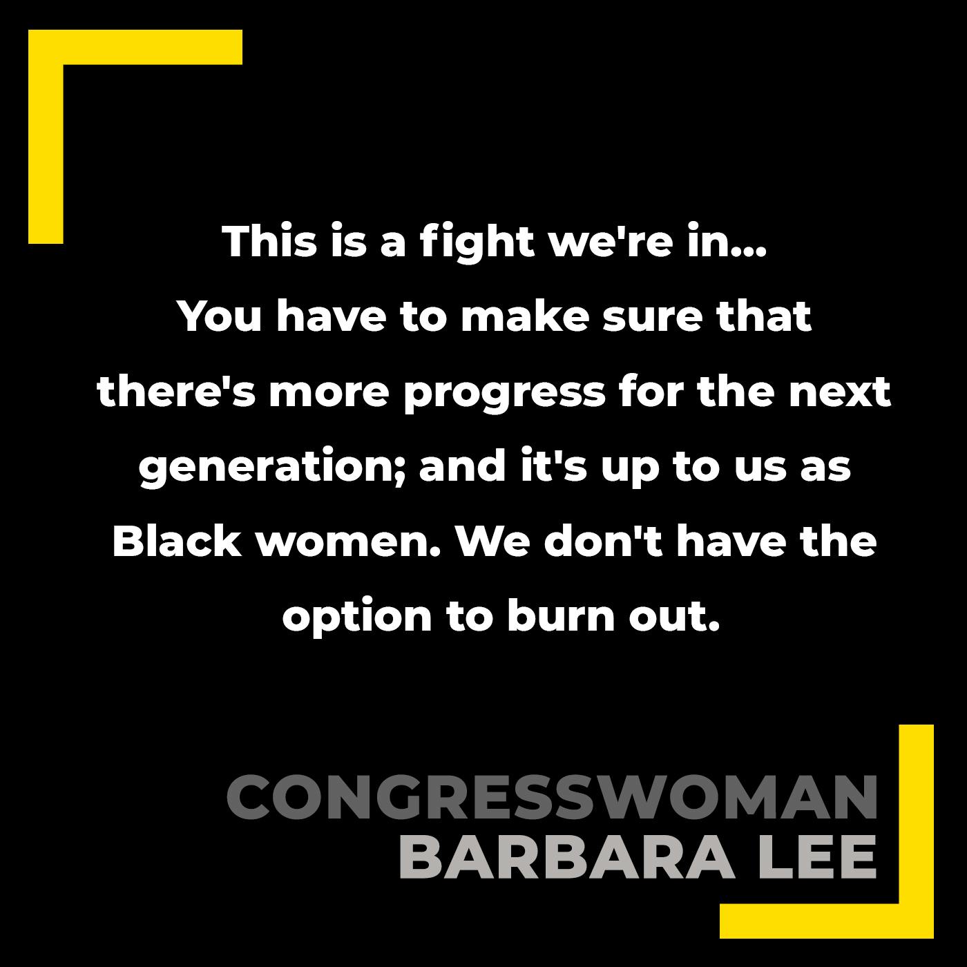 Congressmembers Barbara Lee & Pramila Jayapal, Black Lives Matter Co-Founder Alicia Garza