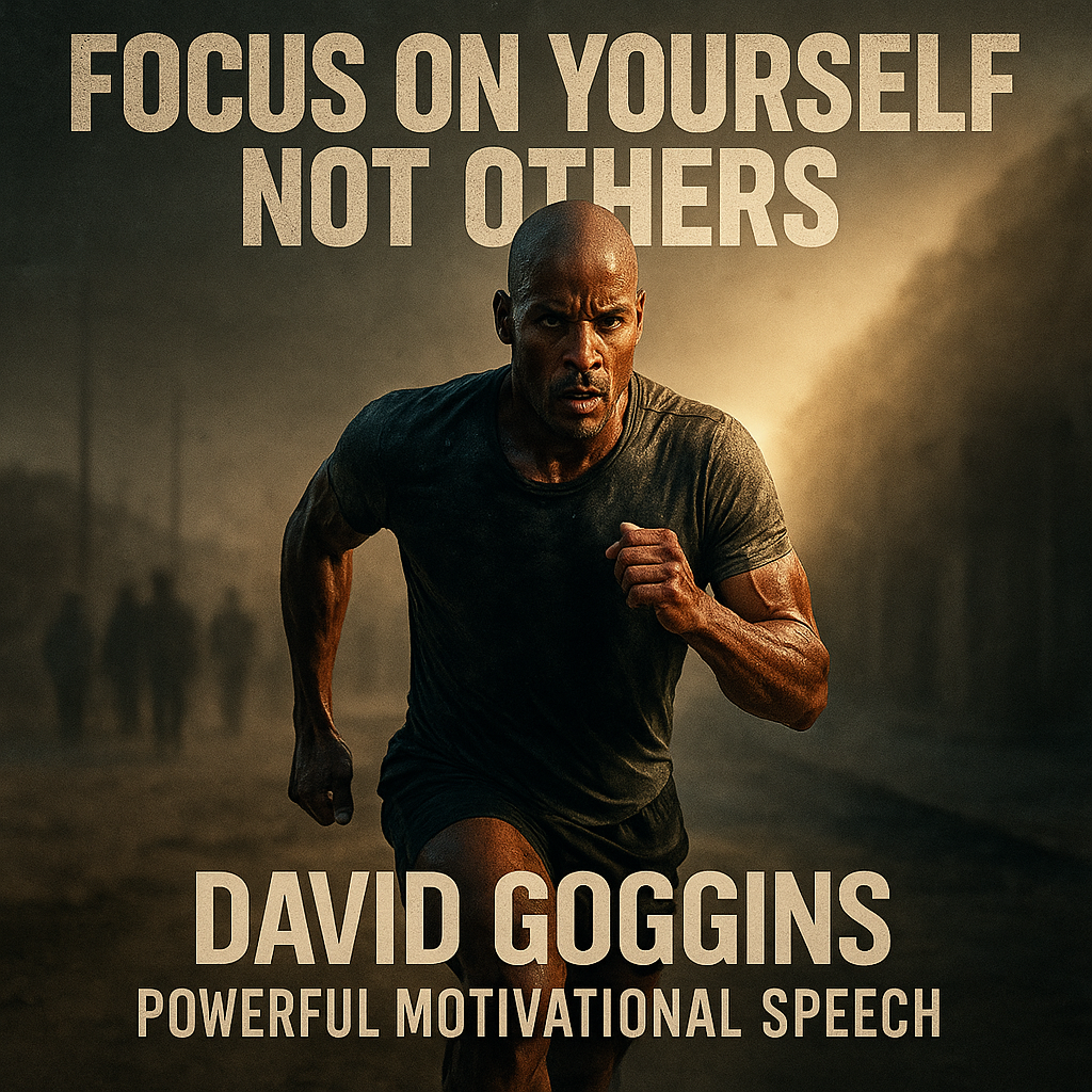 FOCUS ON YOU EVERY DAY. WORK YOUR ASS OFF – Brutal Motivation by Goggins