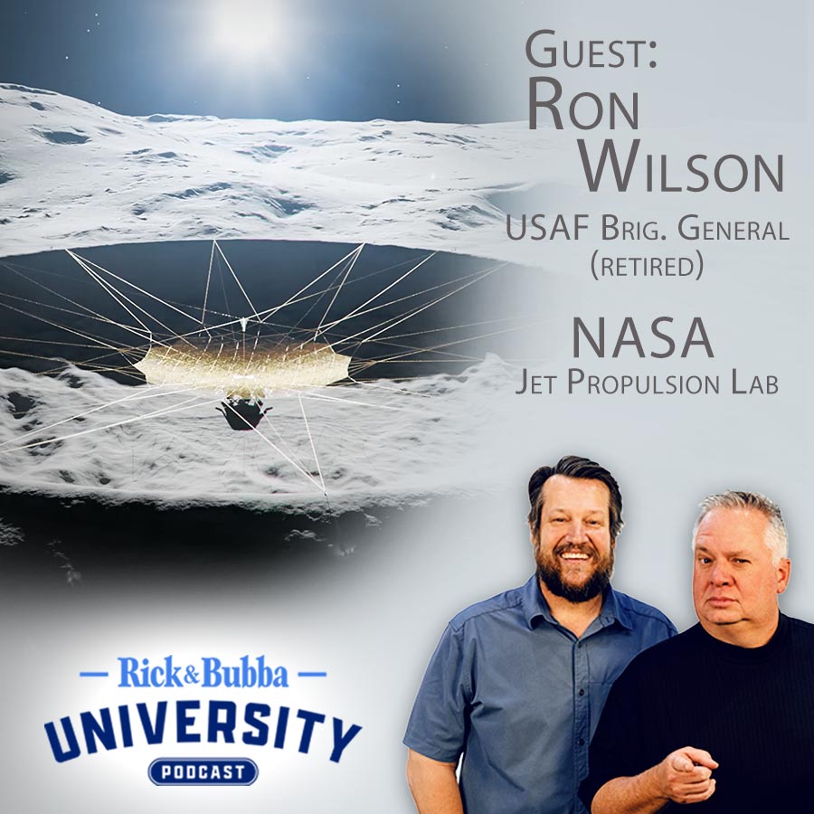 Ep 147 | A Telescope on the Dark Side of the Moon | Ron Wilson