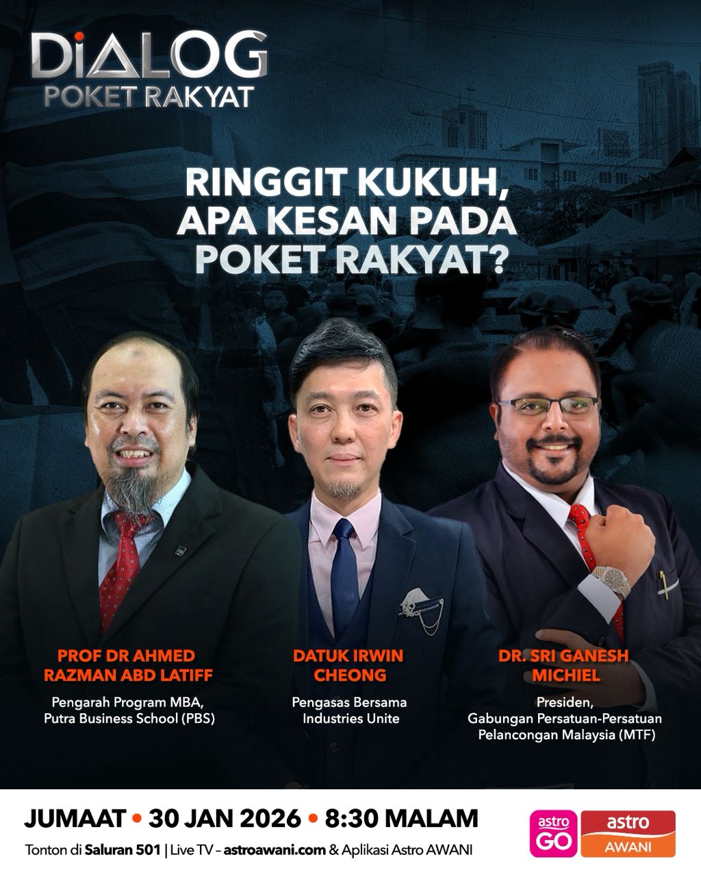 Dialog Poket Rakyat: Ringgit Kukuh, Apa Kesan Pada Poket Rakyat?