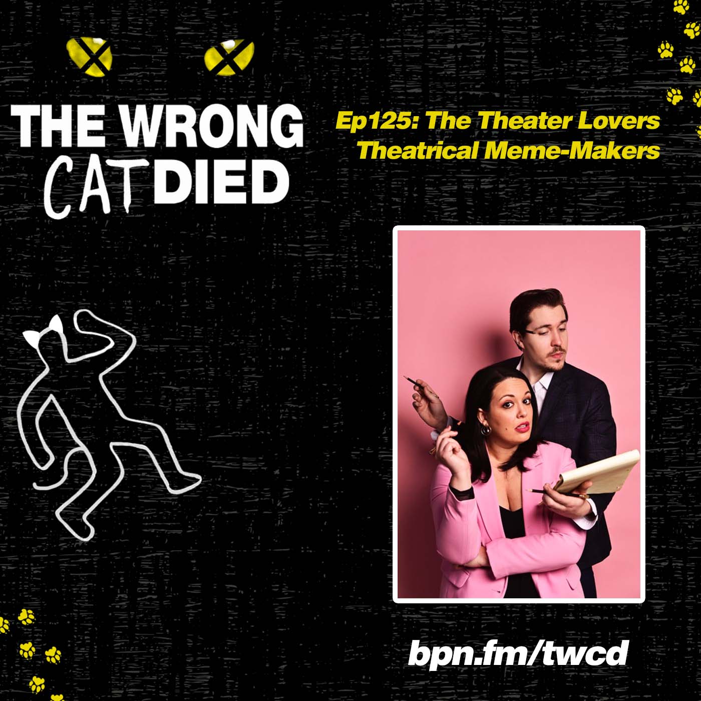 Ep125 - The Theater Lovers, Theatrical Meme-Makers episode artwork