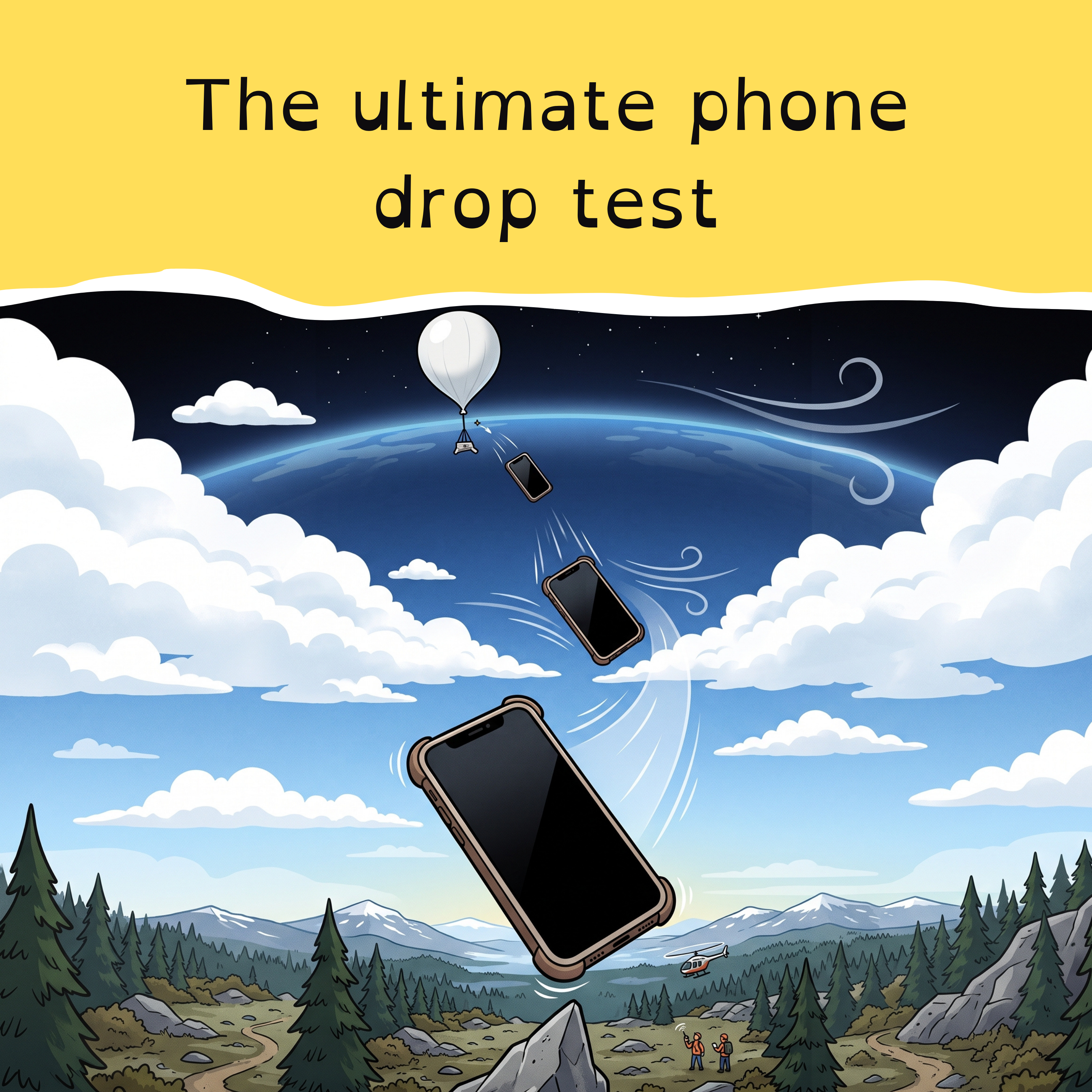 Gamers get a glimpse of the future, and a phone survives a fall from space! episode artwork