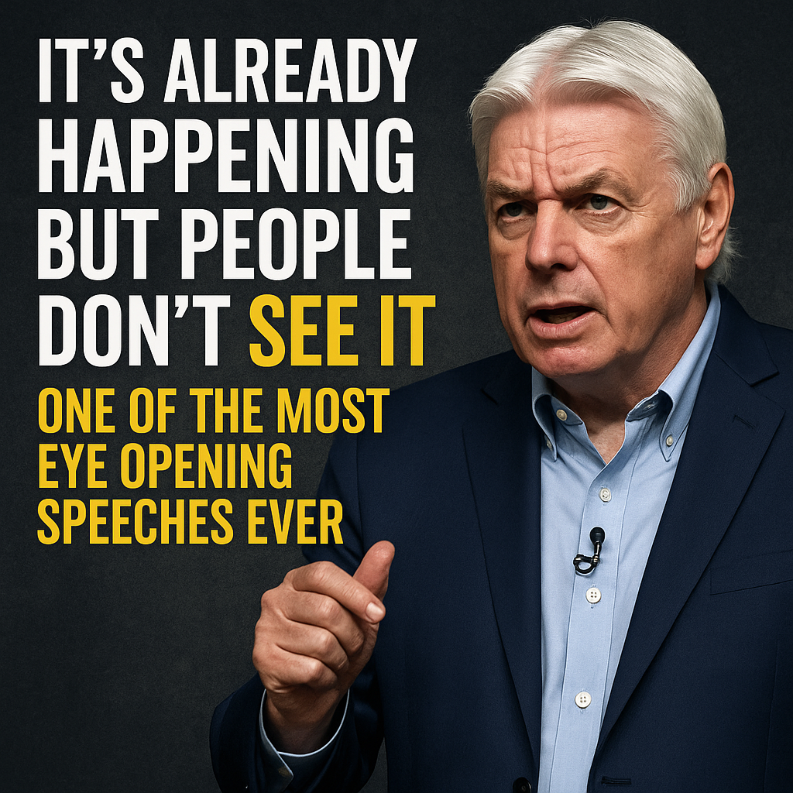 It's Already Happening But People Don't See It - One of The Most Eye Opening Speeches Ever
