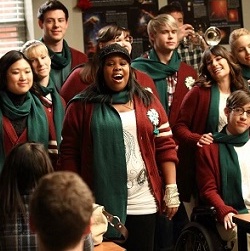 Glee S2E10 "A Very Glee Christmas" episode artwork