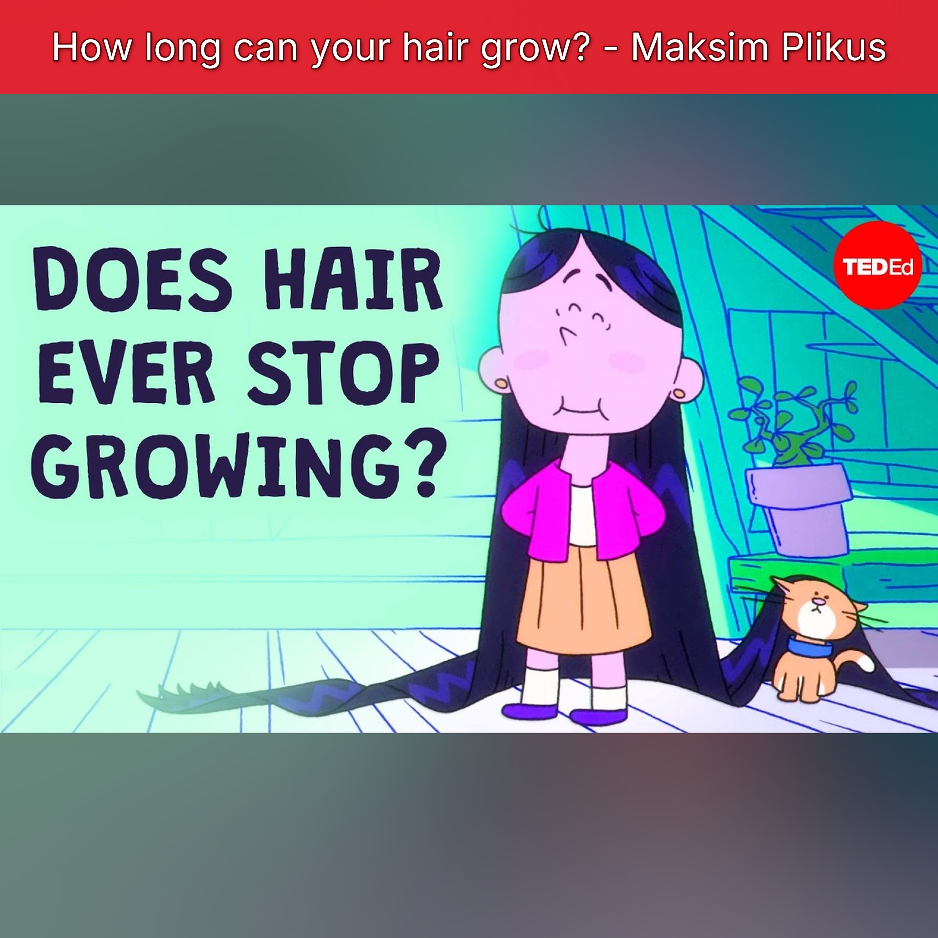 How long can your hair grow? - Maksim Plikus episode artwork