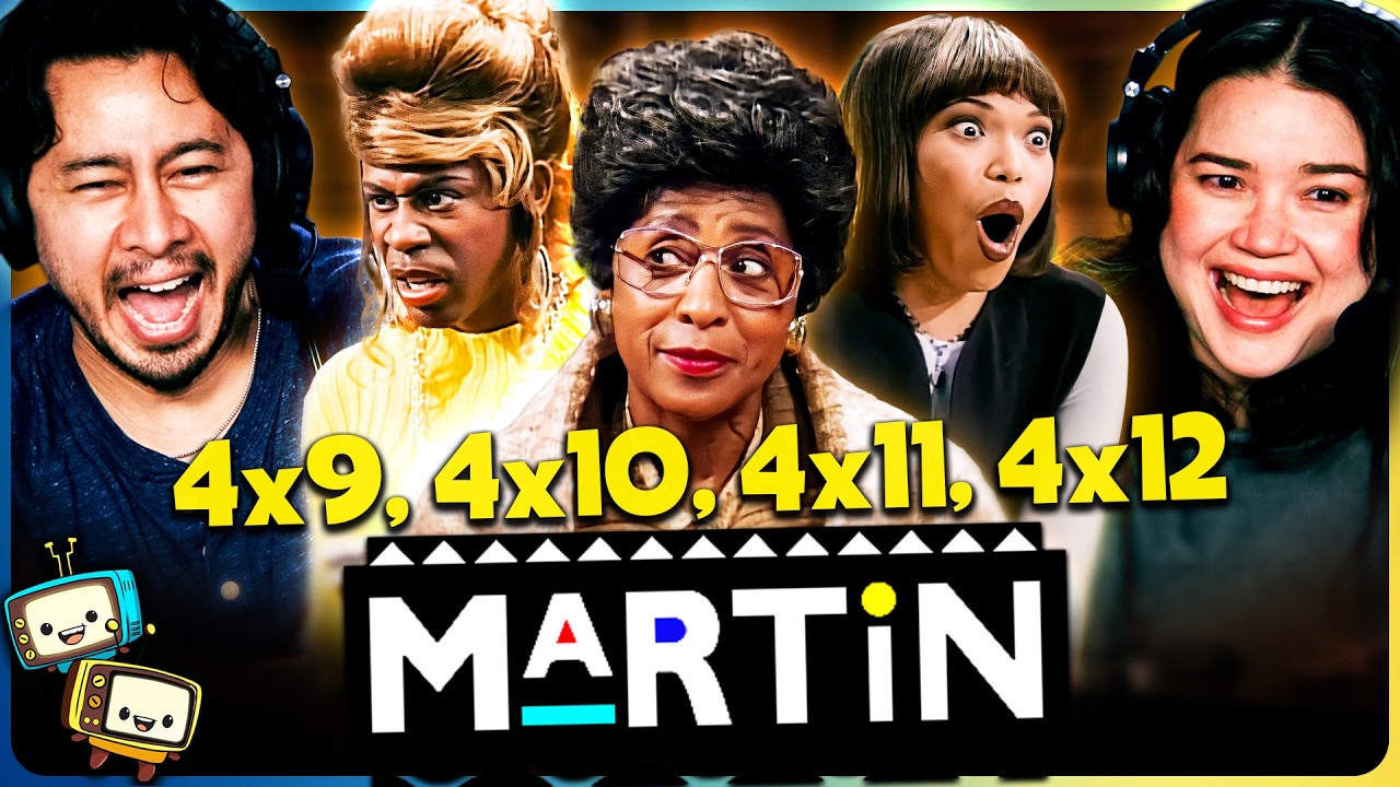 MARTIN (1995) 4x9, 4x10, 4x11 & 4x12 Reaction! | First Time Watch | Martin Lawrence w/ Jaby Koay episode artwork