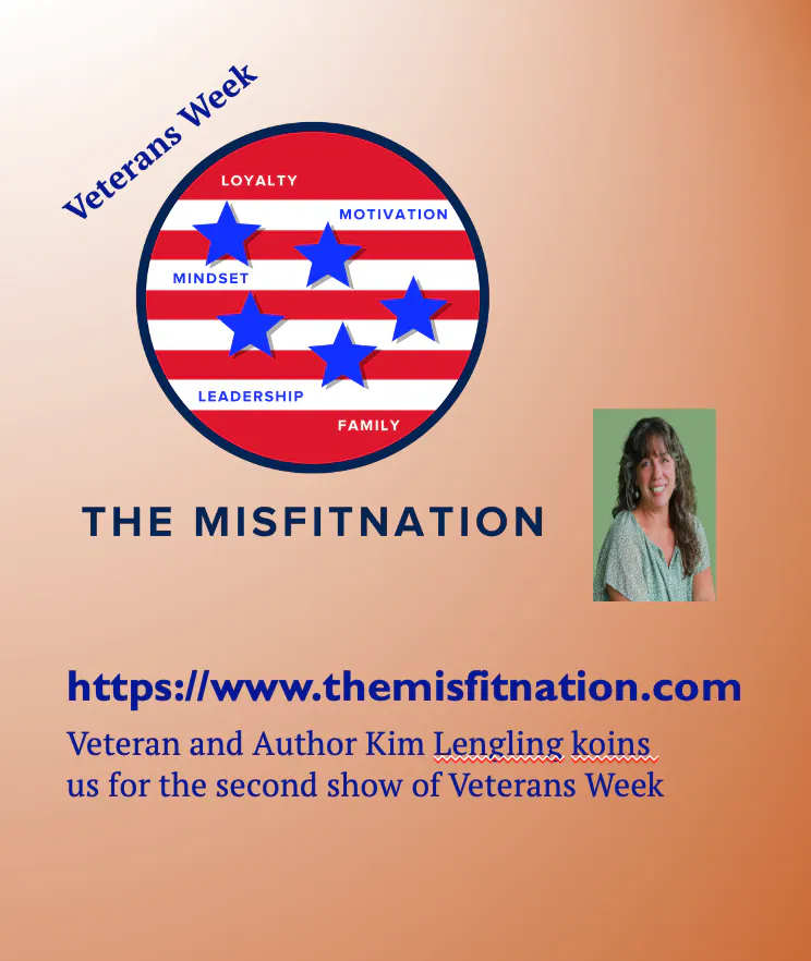 Air Force Veteran, Author, Podcast Host and Advocate Kim Lengling Air Force Veteran, Author, Podcast Host and Advocate Kim Lengling