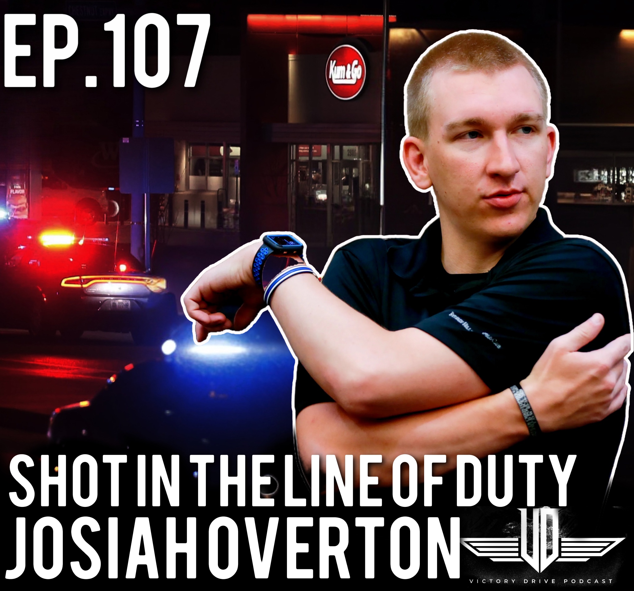 107 Shot In The Line Of Duty - Josiah Overton episode artwork
