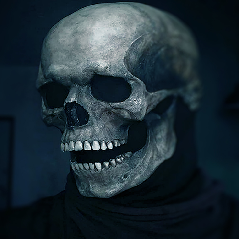 I went to a Halloween party with a friend. I barely got out alive.