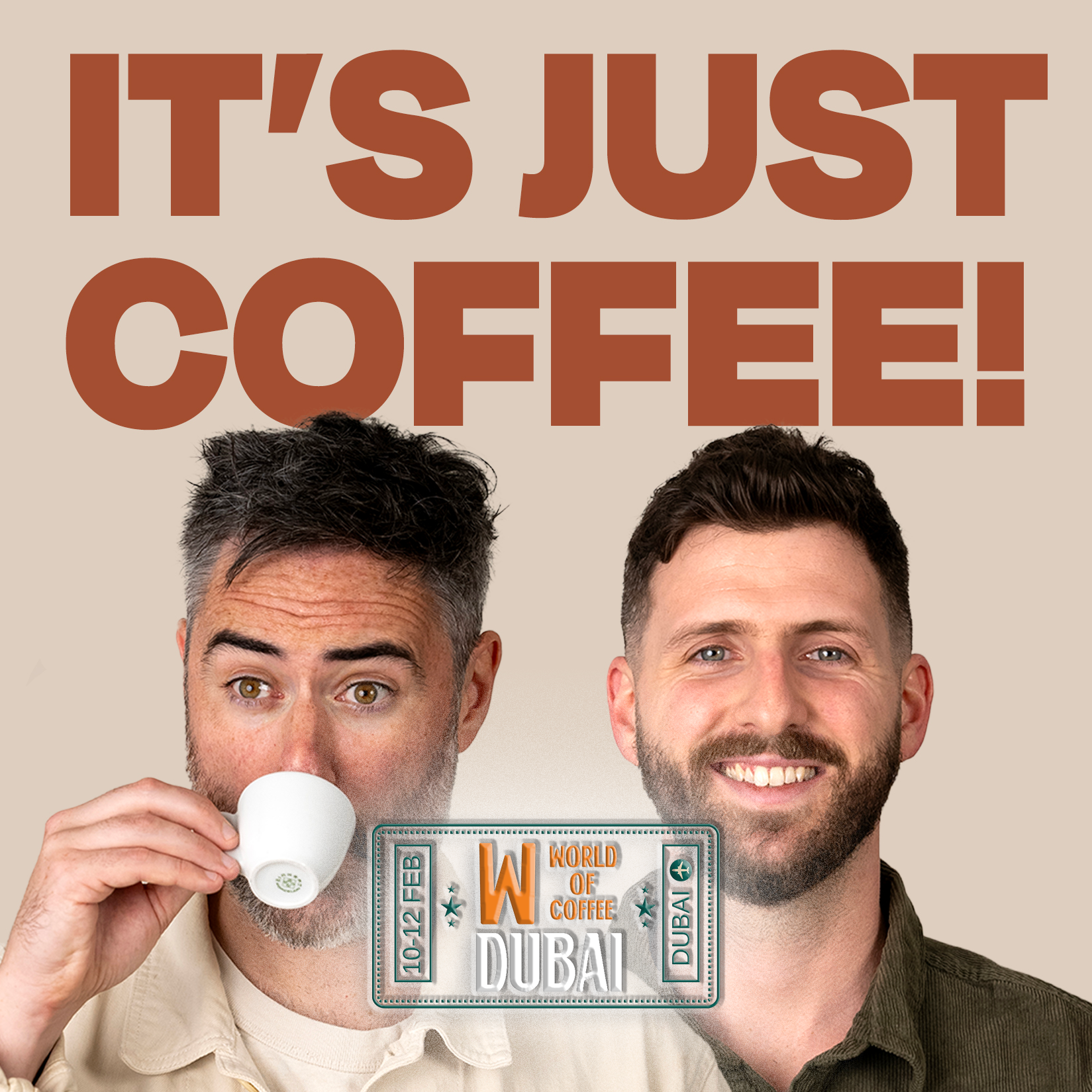 IT’S JUST COFFEE!