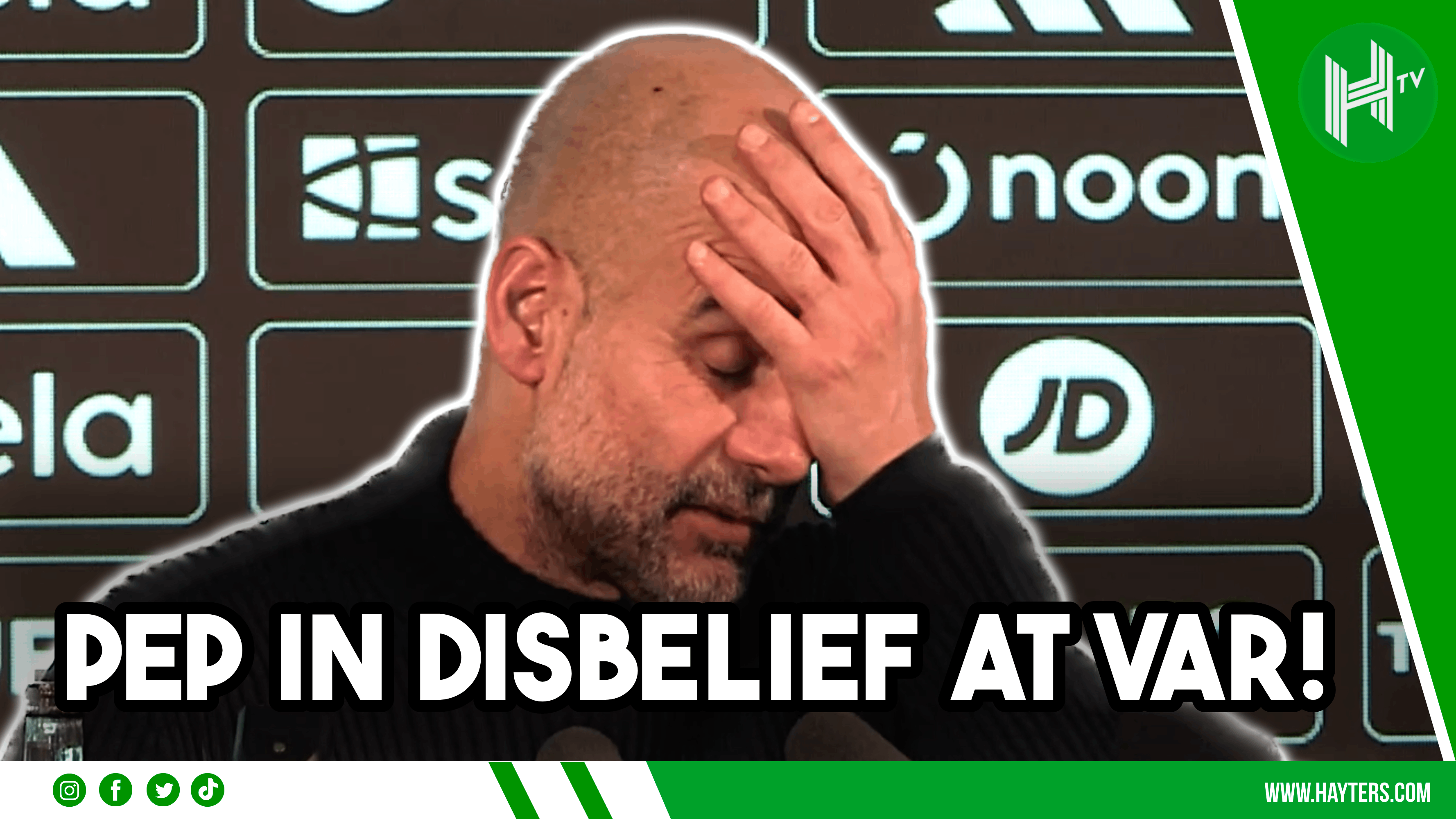 Pep RANTS at CRAZY VAR decision! | Pep Guardiola | Newcastle 0-2 Man City