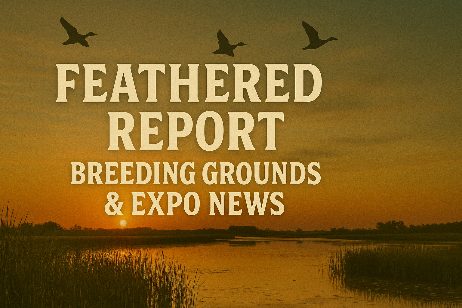 The Feathered Report: Breeding Grounds & Expo News episode artwork