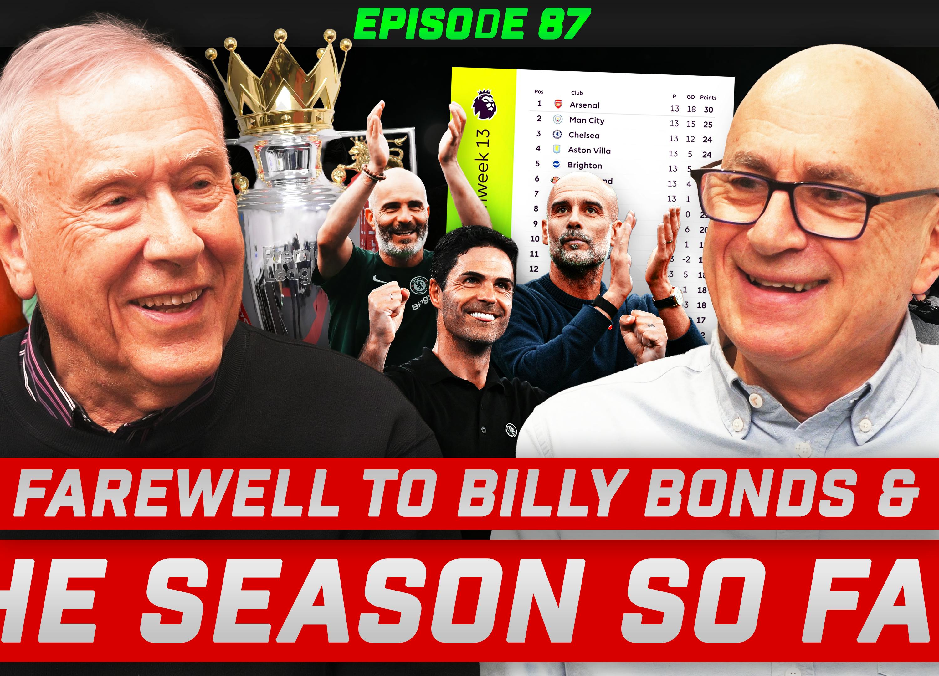 What We’ve Learned About the Title Race so far & Farewell to Billy Bonds What We’ve Learned About the Title Race so far & Farewell to Billy Bonds