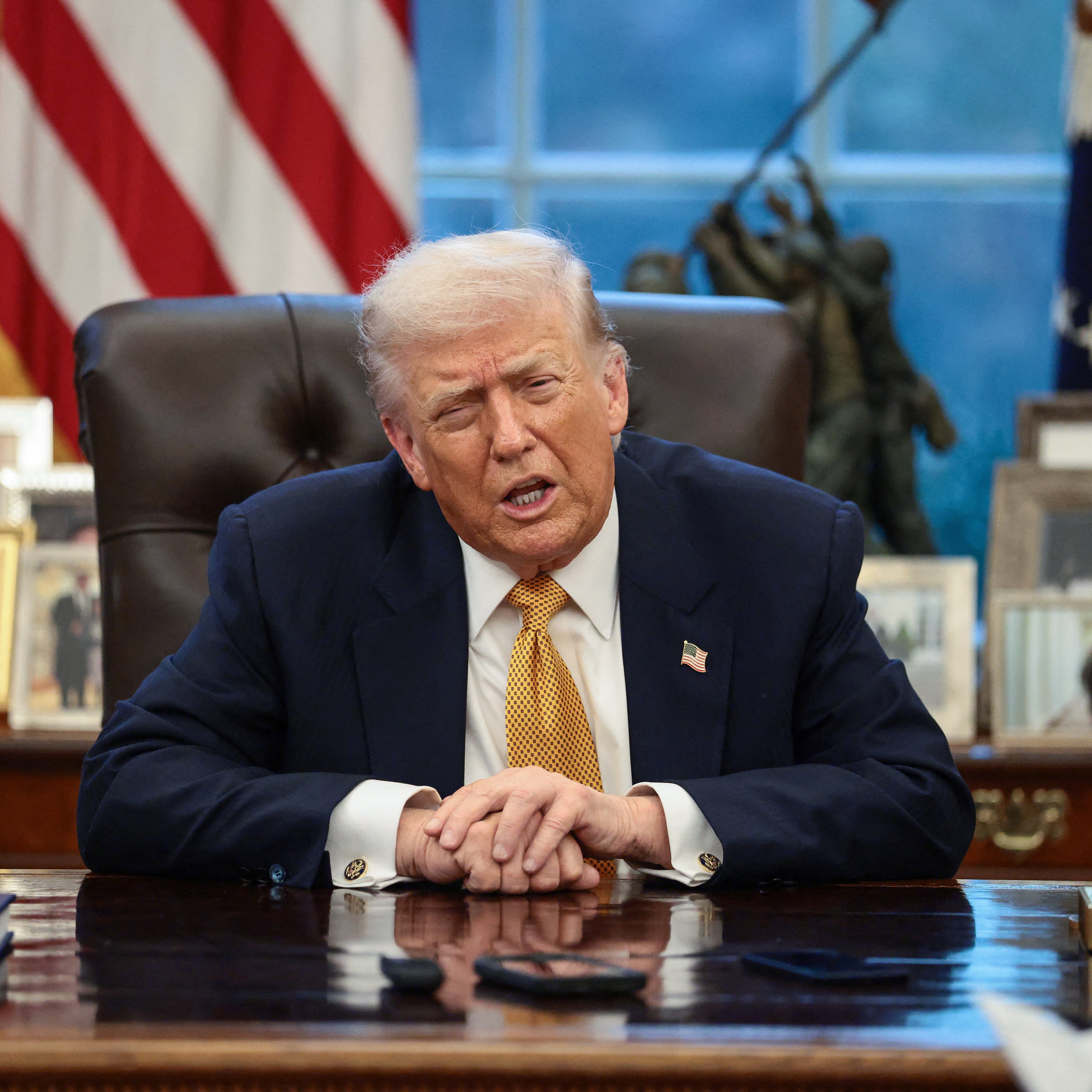 Reuters interviews Trump, Greenland, Minnesota and Uganda