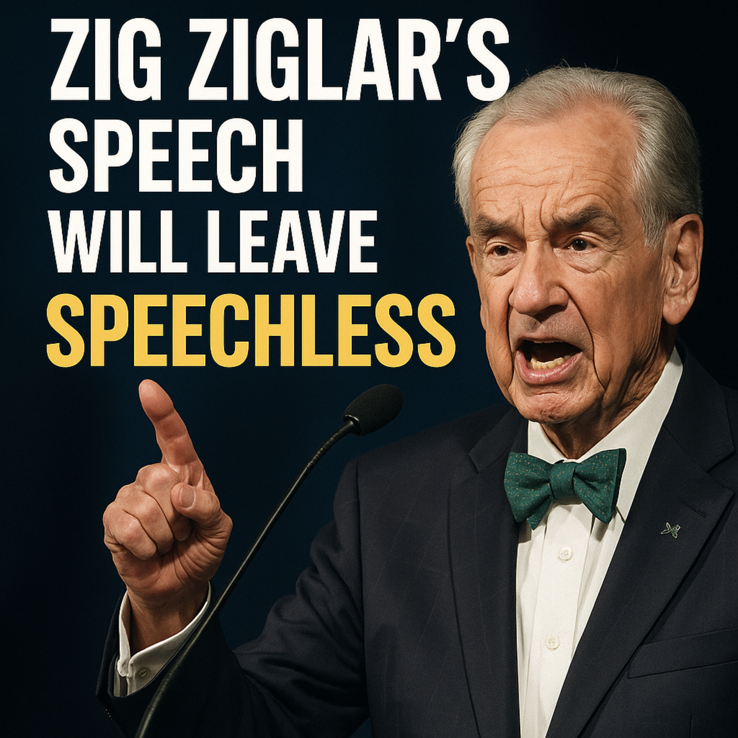Zig Ziglar's Speech Will Leave You SPEECHLESS – One of the Most Eye Opening Speeches Ever