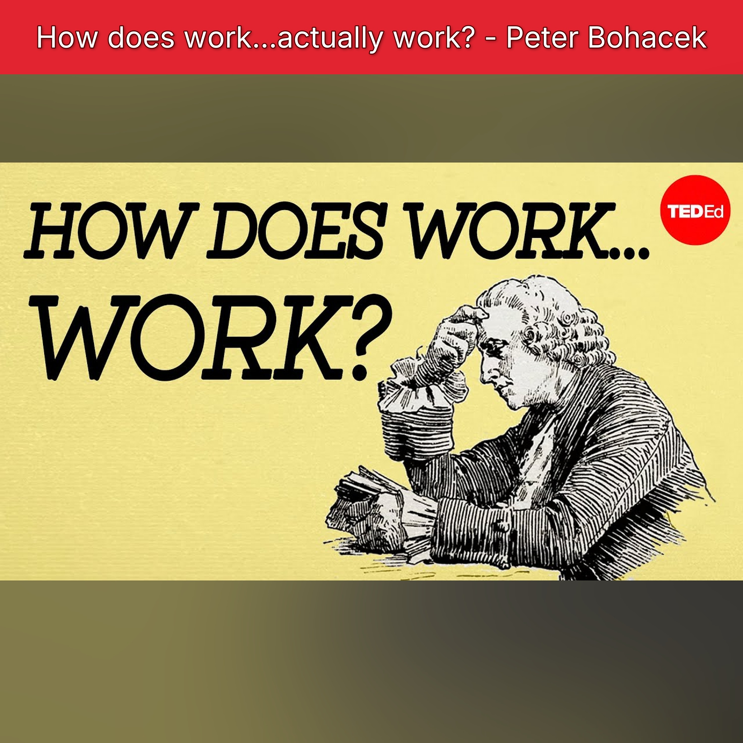 How does work...actually work? - Peter Bohacek episode artwork