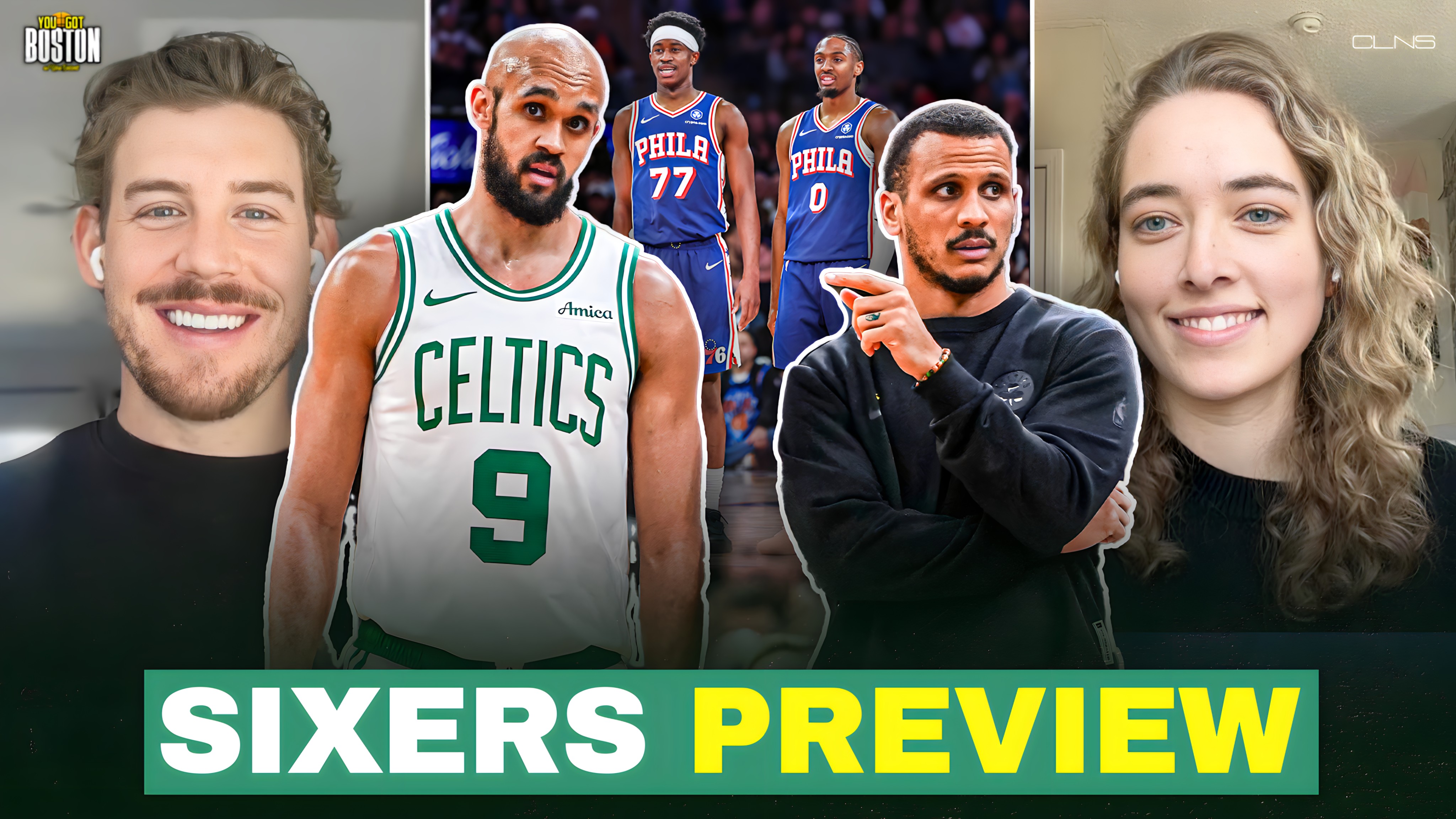 Previewing Celtics vs 76ers plus Alex Welsh joins the show!