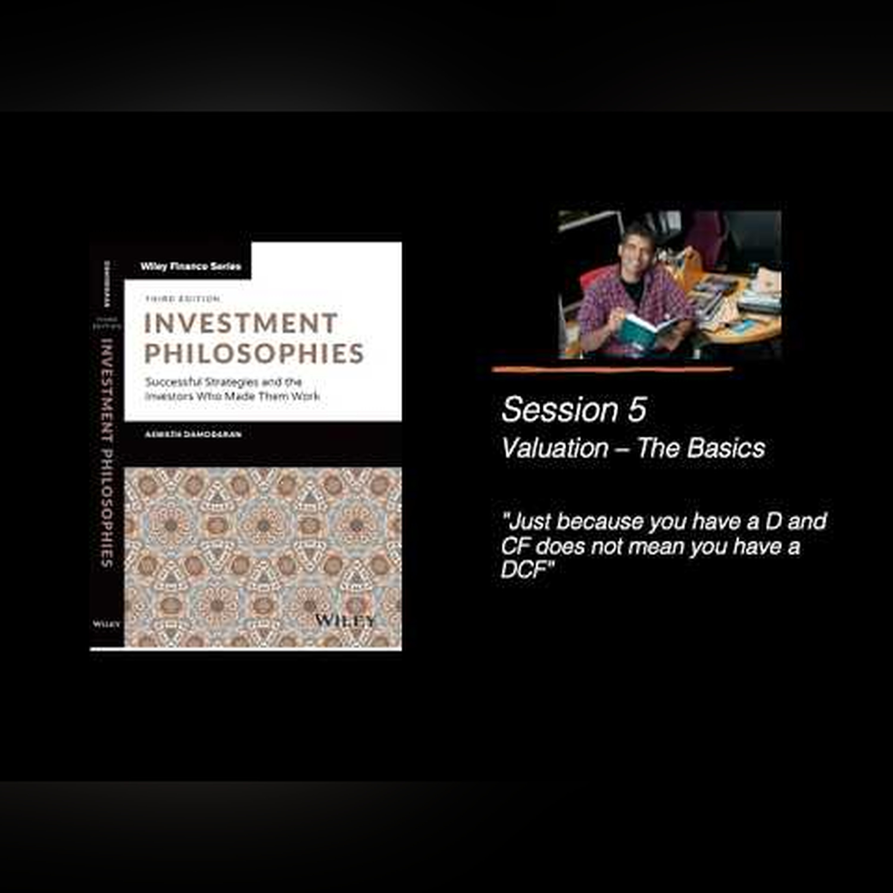 Session 5 (of 42): Valuation - The Basics