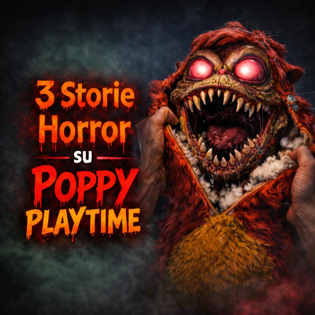 3 Storie Horror DAVVERO SPAVENTOSE su POPPY PLAYTIME 3 Storie Horror DAVVERO SPAVENTOSE su POPPY PLAYTIME