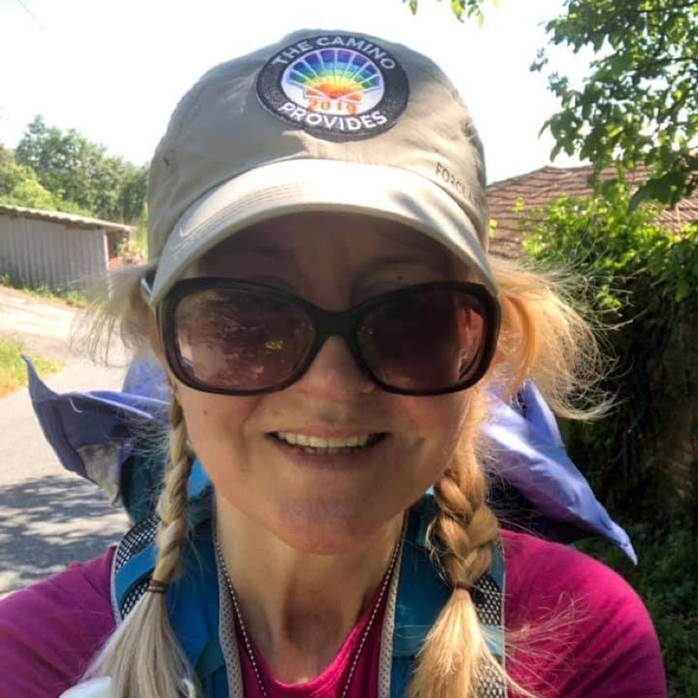 American pilgrim Laurie Ferris talks about mindfulness and letting your spirit carry you on the Camino episode artwork