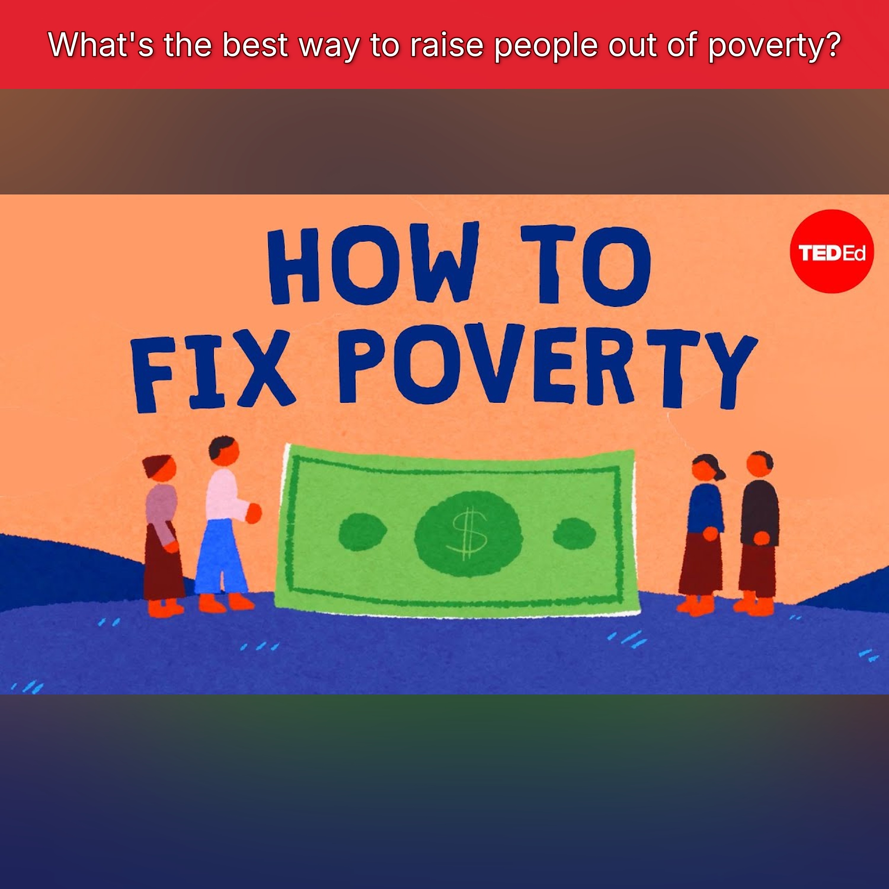 What's the best way to raise people out of poverty? episode artwork